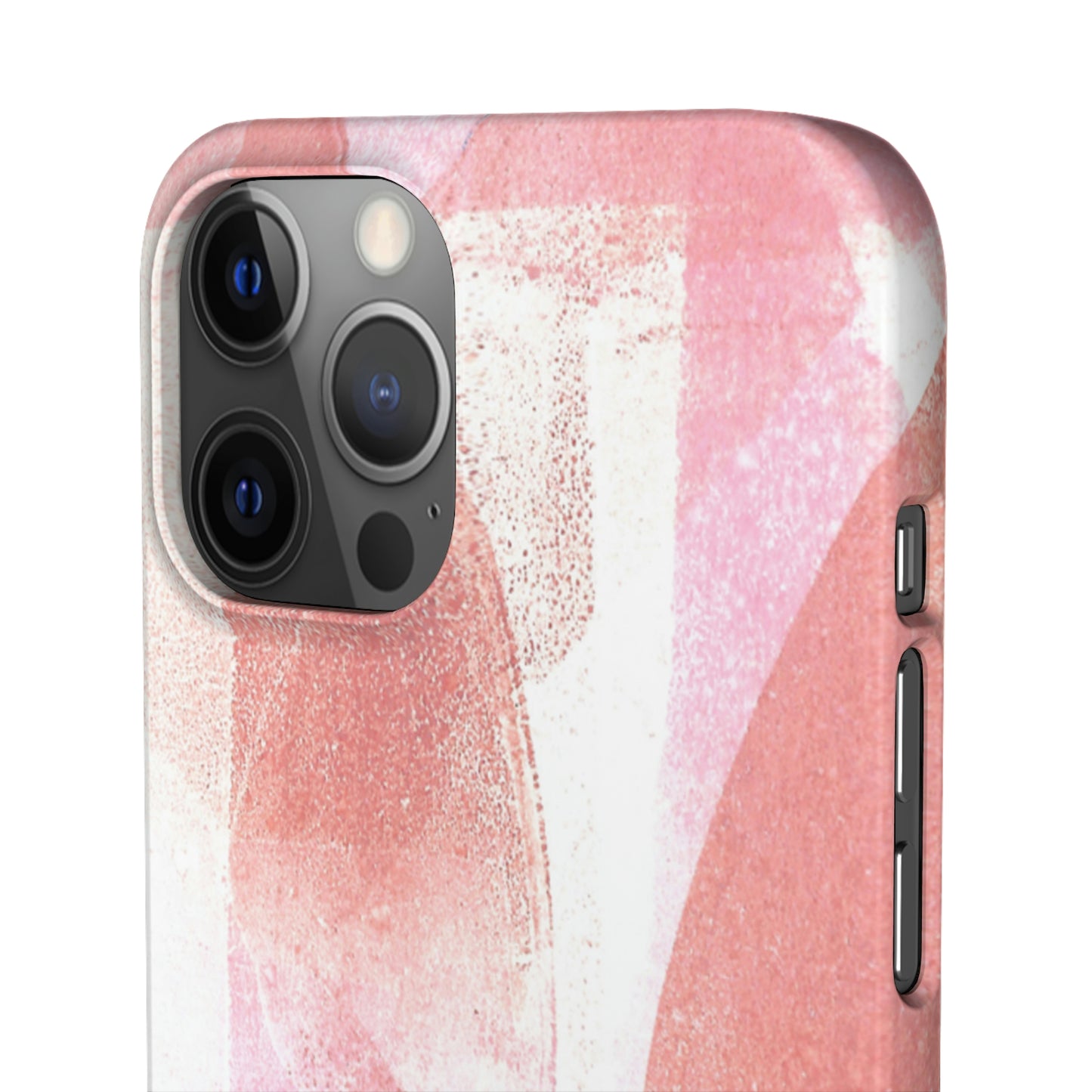 iPhone Samsung Galaxy Pixel5G Snap Case Phone Case Red Glass