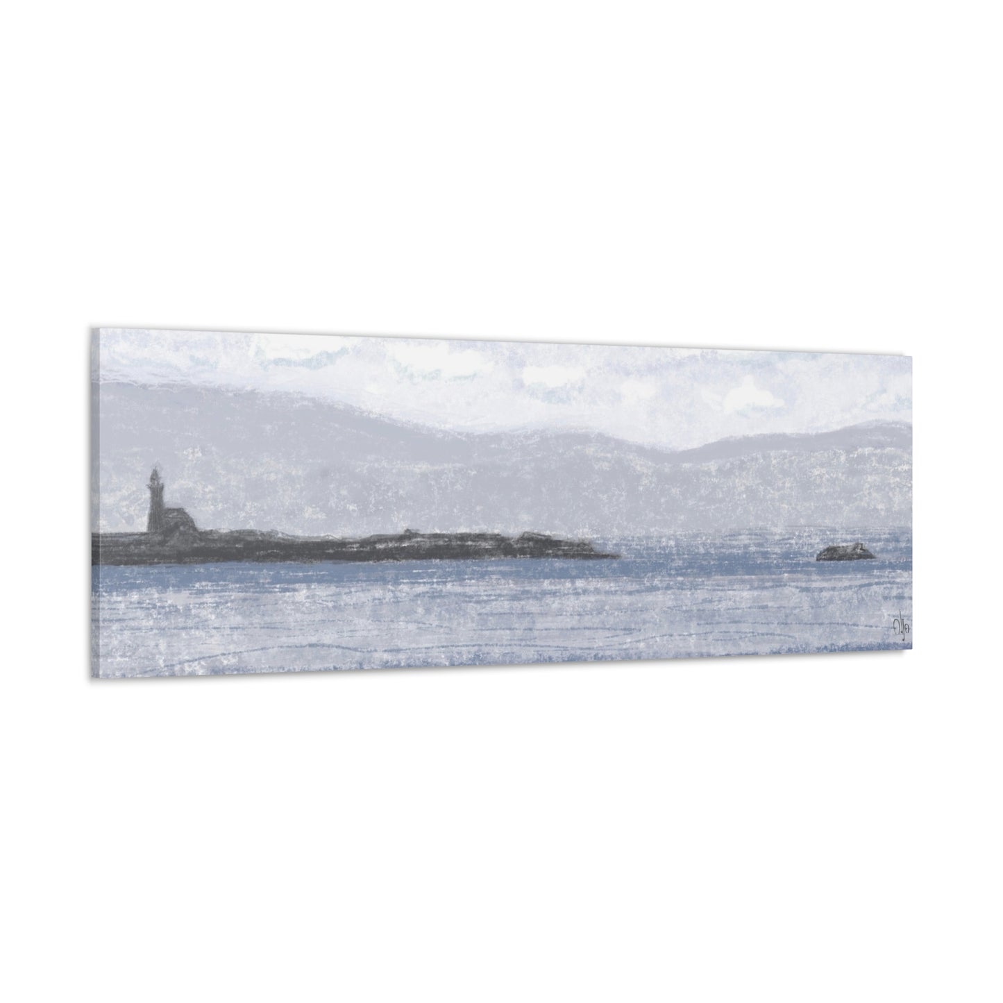 Lighthouse Point Canvas Print - Alja Design