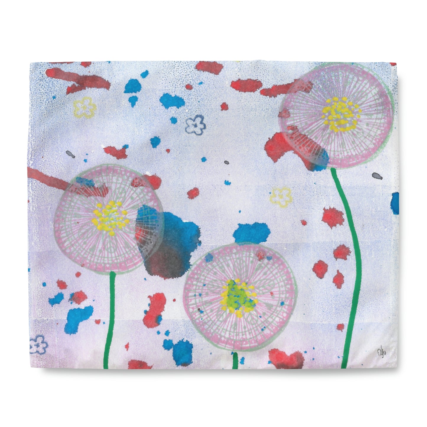 Dandelion Party Duvet Cover - Alja Design