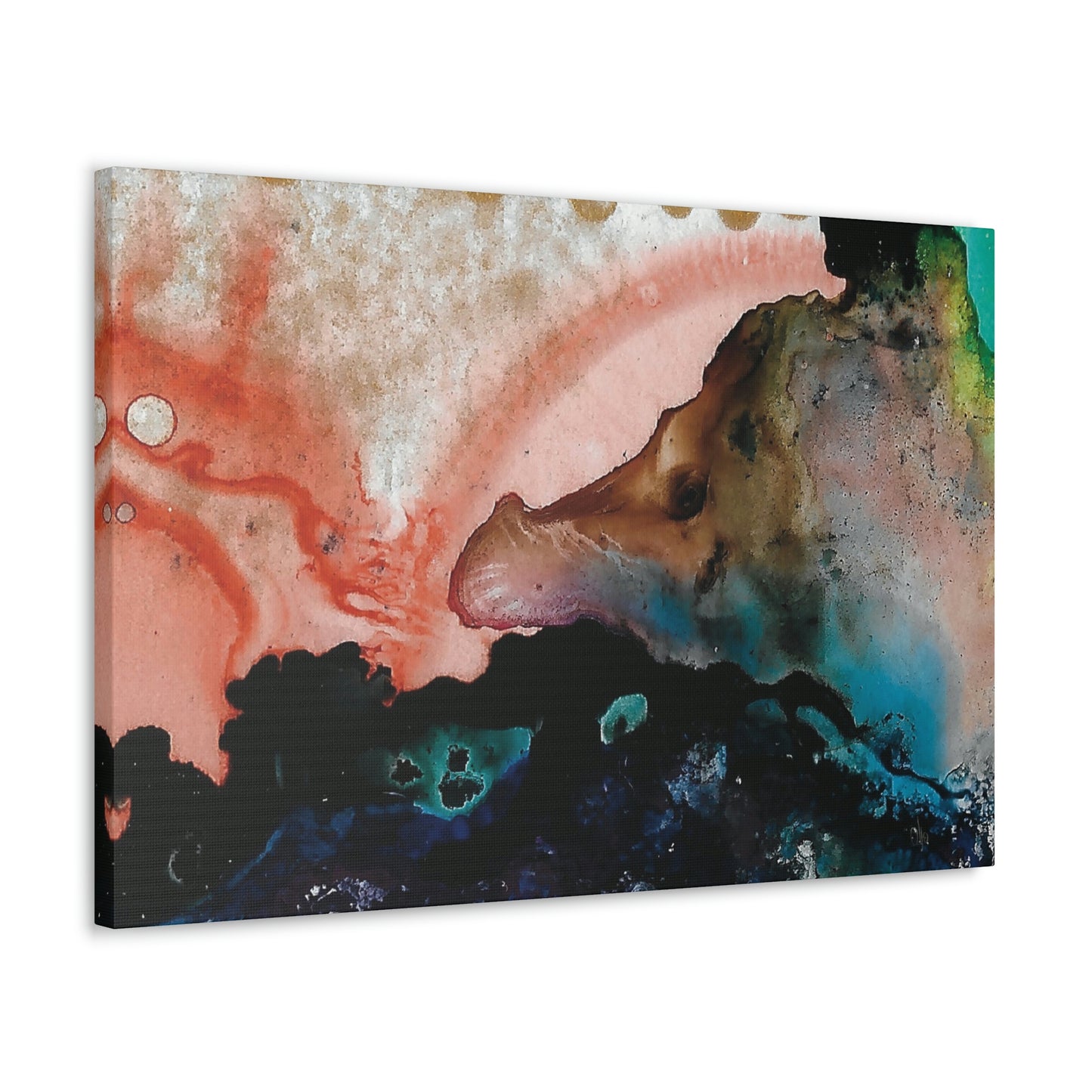 Inner Space 14 Canvas Print - Alja Design