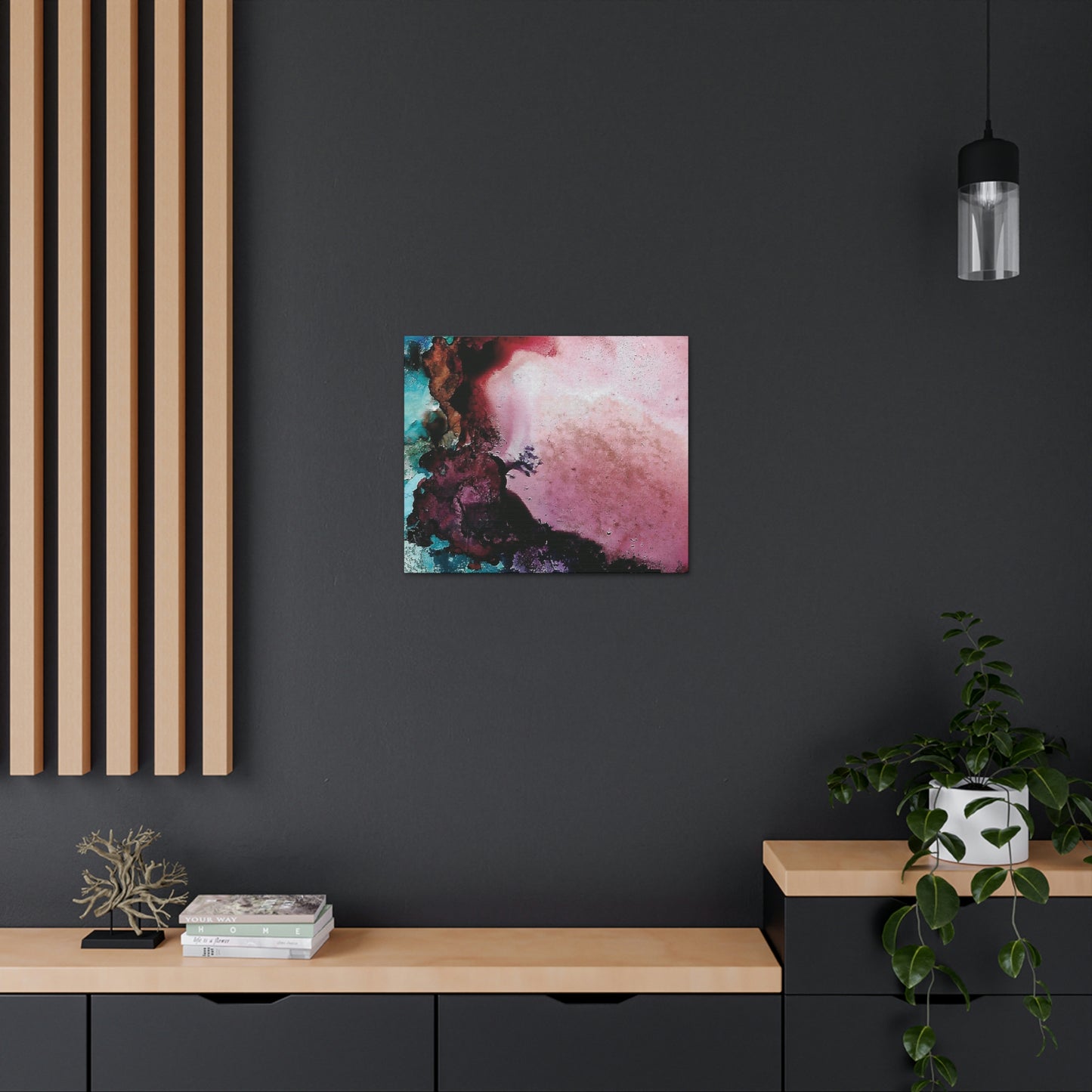 Inner Space 1 Canvas Print - Alja Design