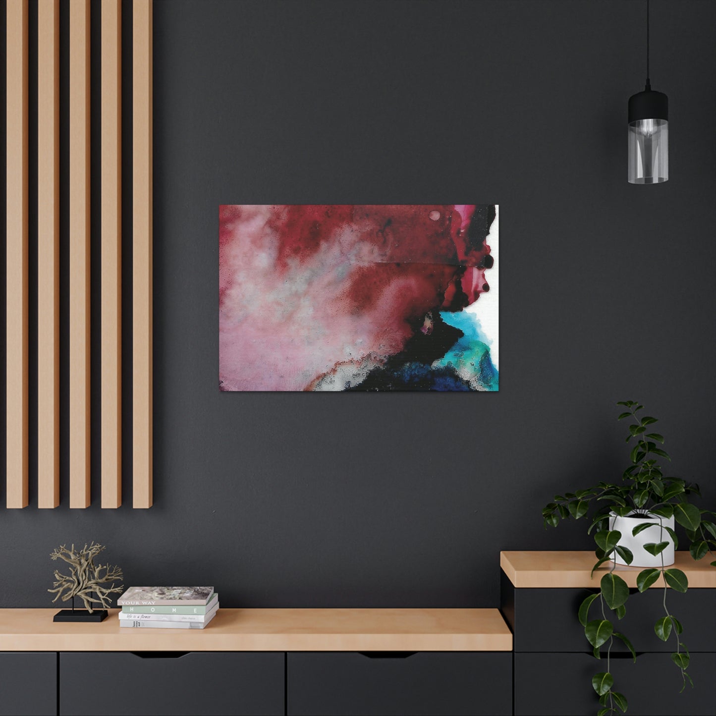 Inner Space 20 Canvas Print - Alja Design