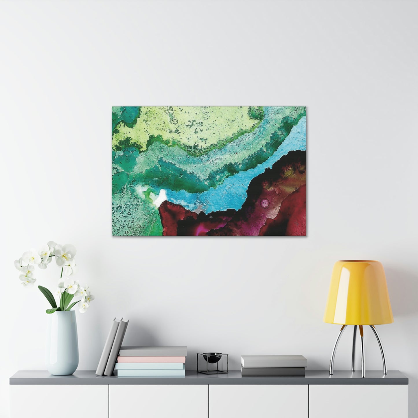 Inner Space 11 Canvas Print - Alja Design