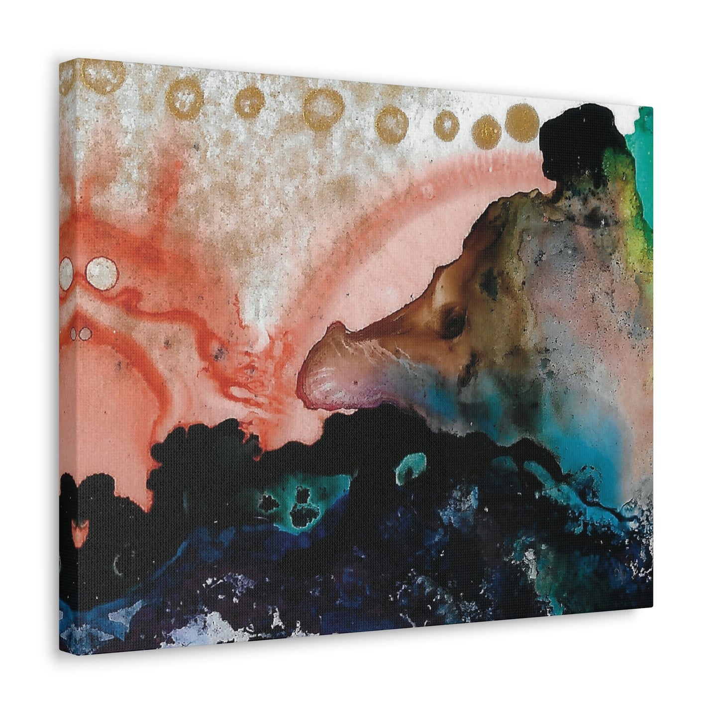 Inner Space 14 Canvas Print - Alja Design