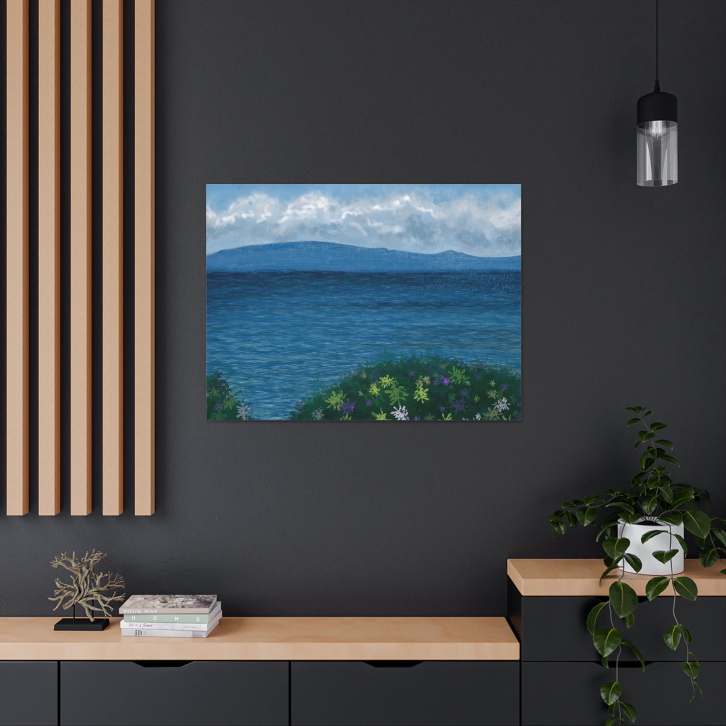 Monterey Bay Canvas Print - Alja Design