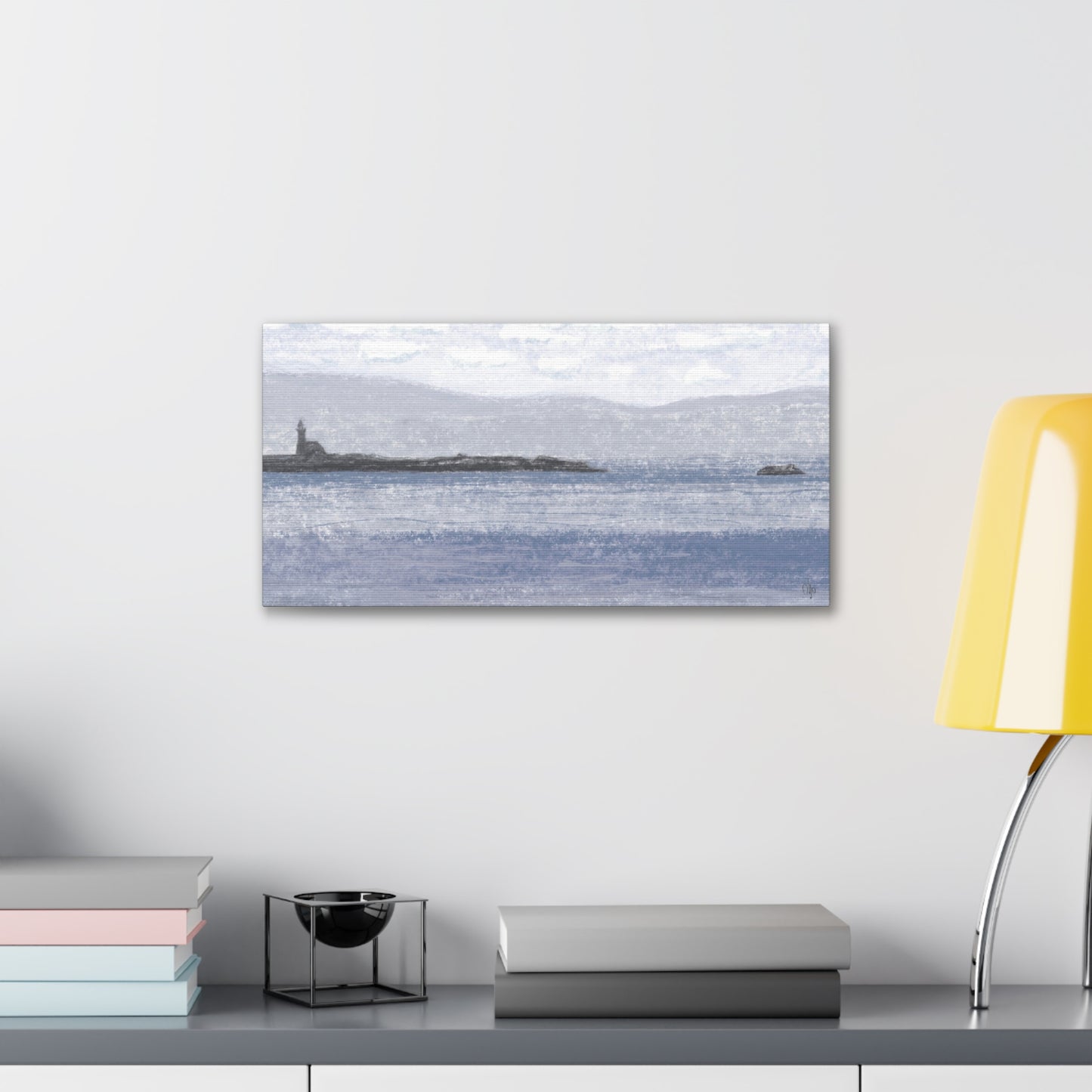Lighthouse Point Canvas Print - Alja Design