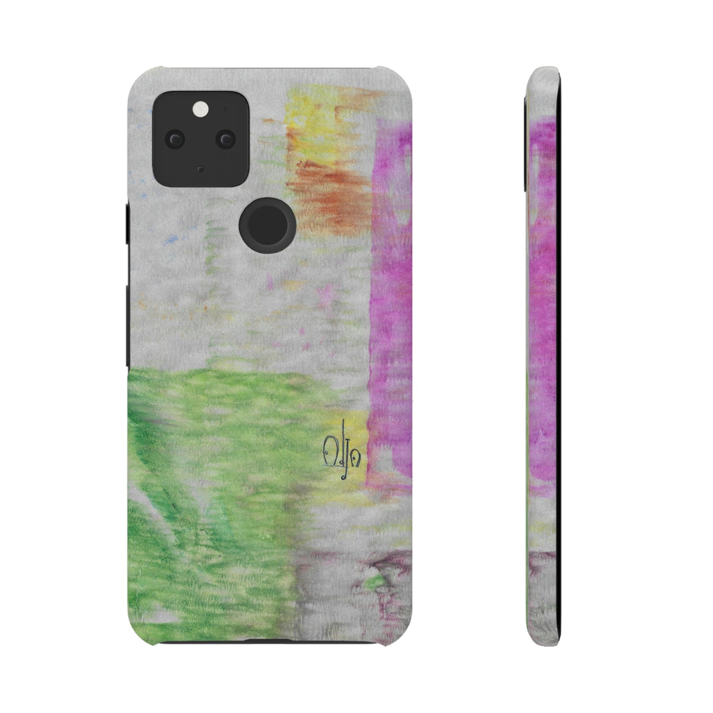 iPhone Samsung Galaxy Pixel5G Snap Case Phone Case Deco - Alja Design