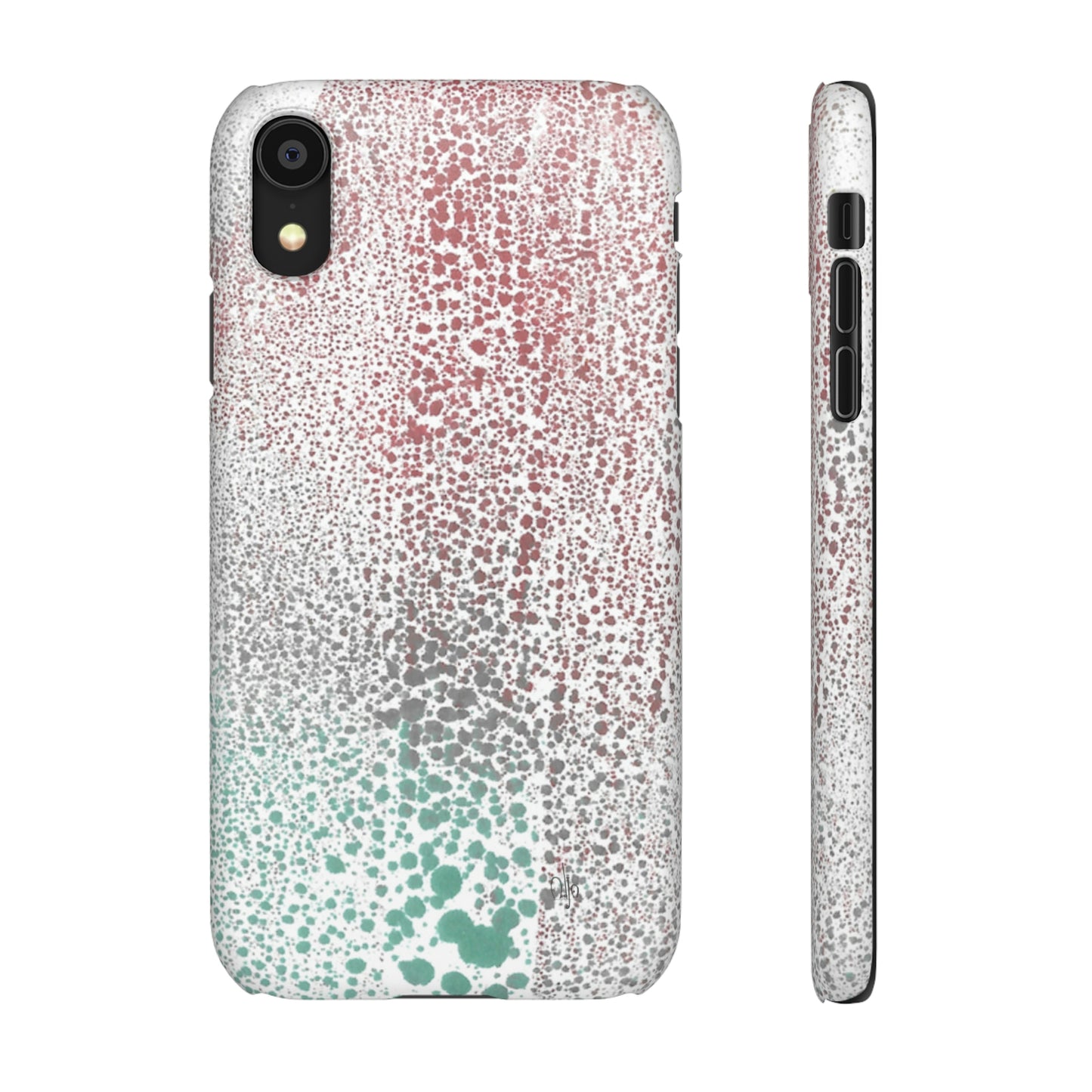 iPhone Samsung Galaxy Pixel5G Snap Case Phone Case Gradient Drip - Alja Design