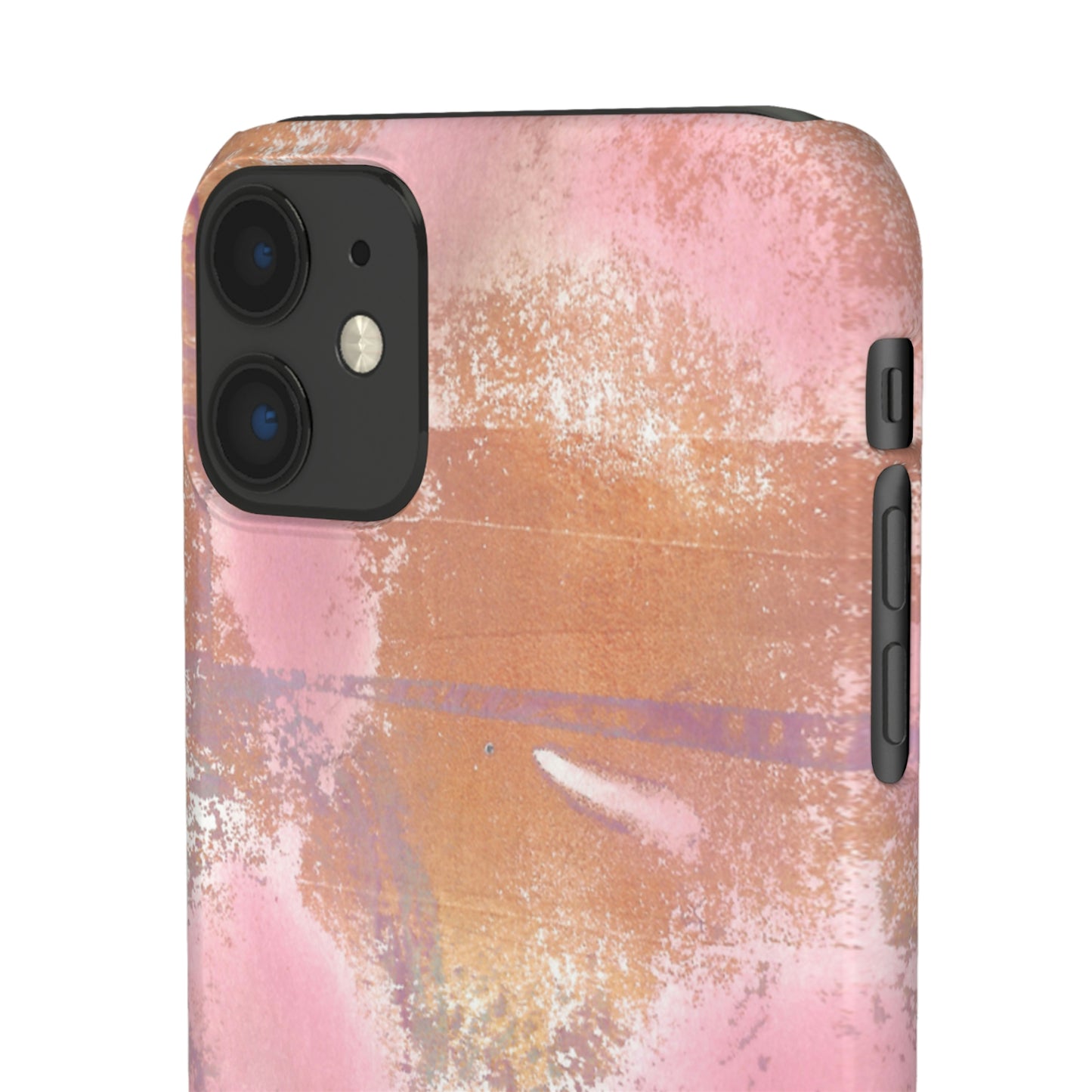 iPhone Samsung Galaxy Pixel5G Snap Case Phone Case Passionate Pink - Alja Design