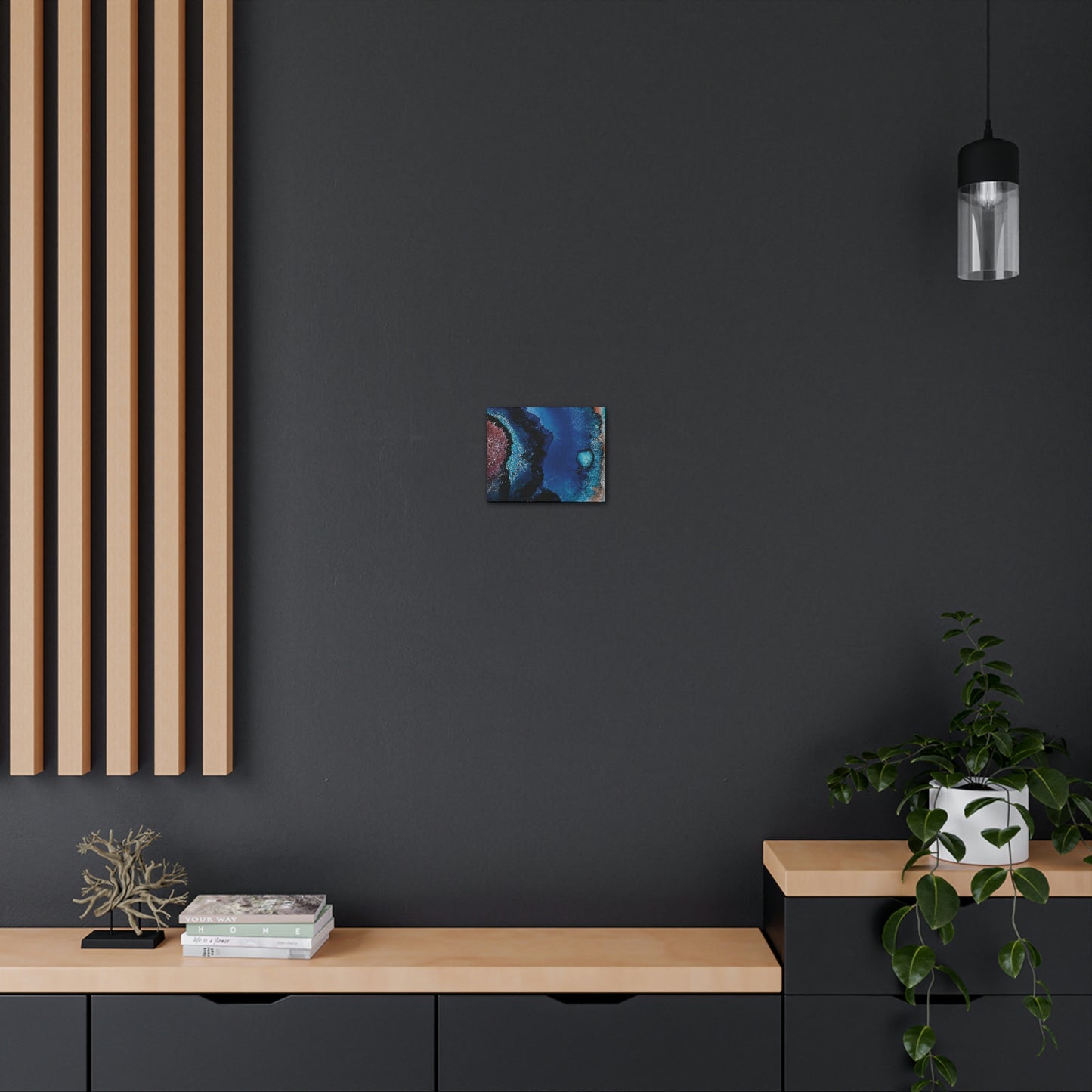 Inner Space 8 Canvas Print - Alja Design