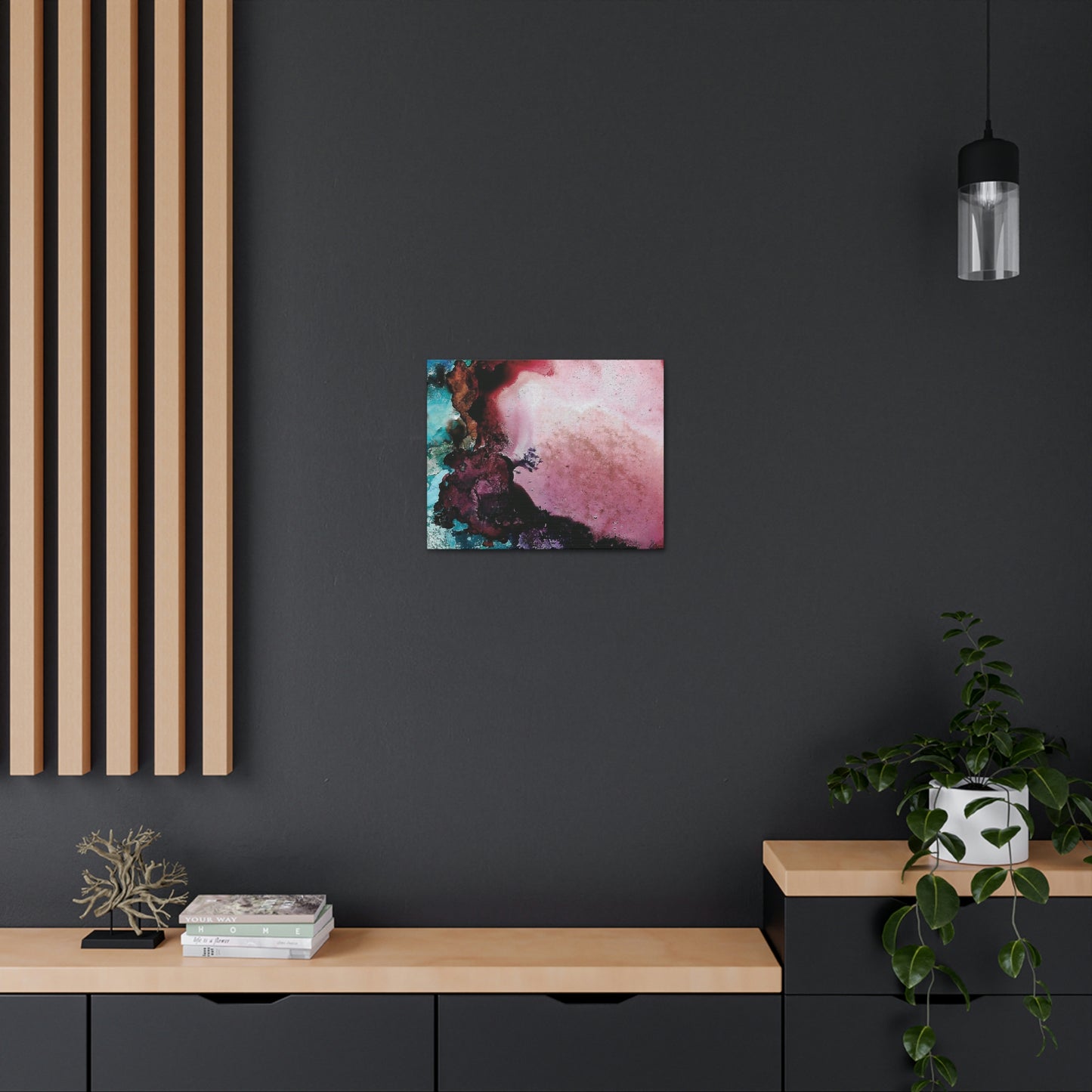 Inner Space 1 Canvas Print - Alja Design