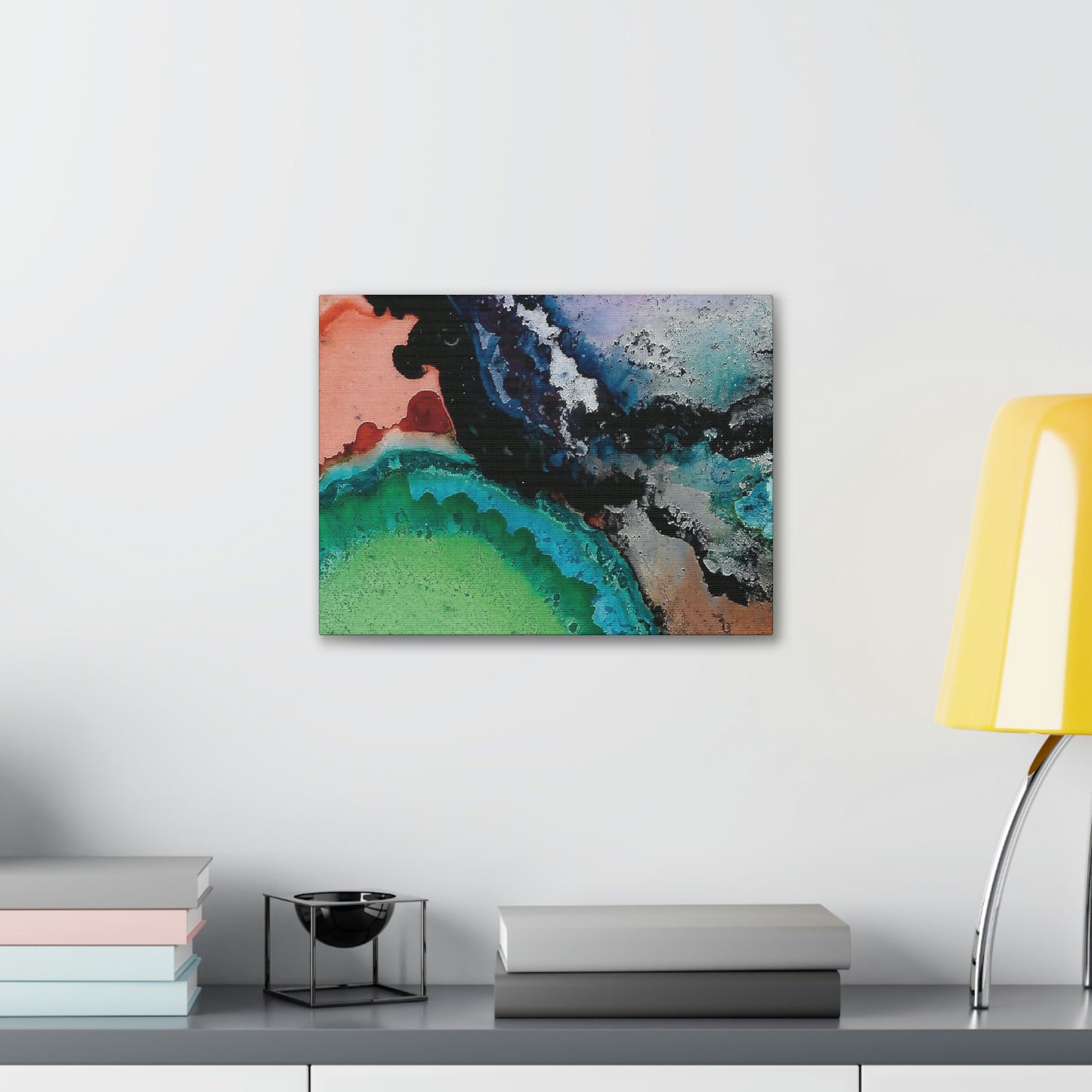 Inner Space 13 Canvas Print - Alja Design