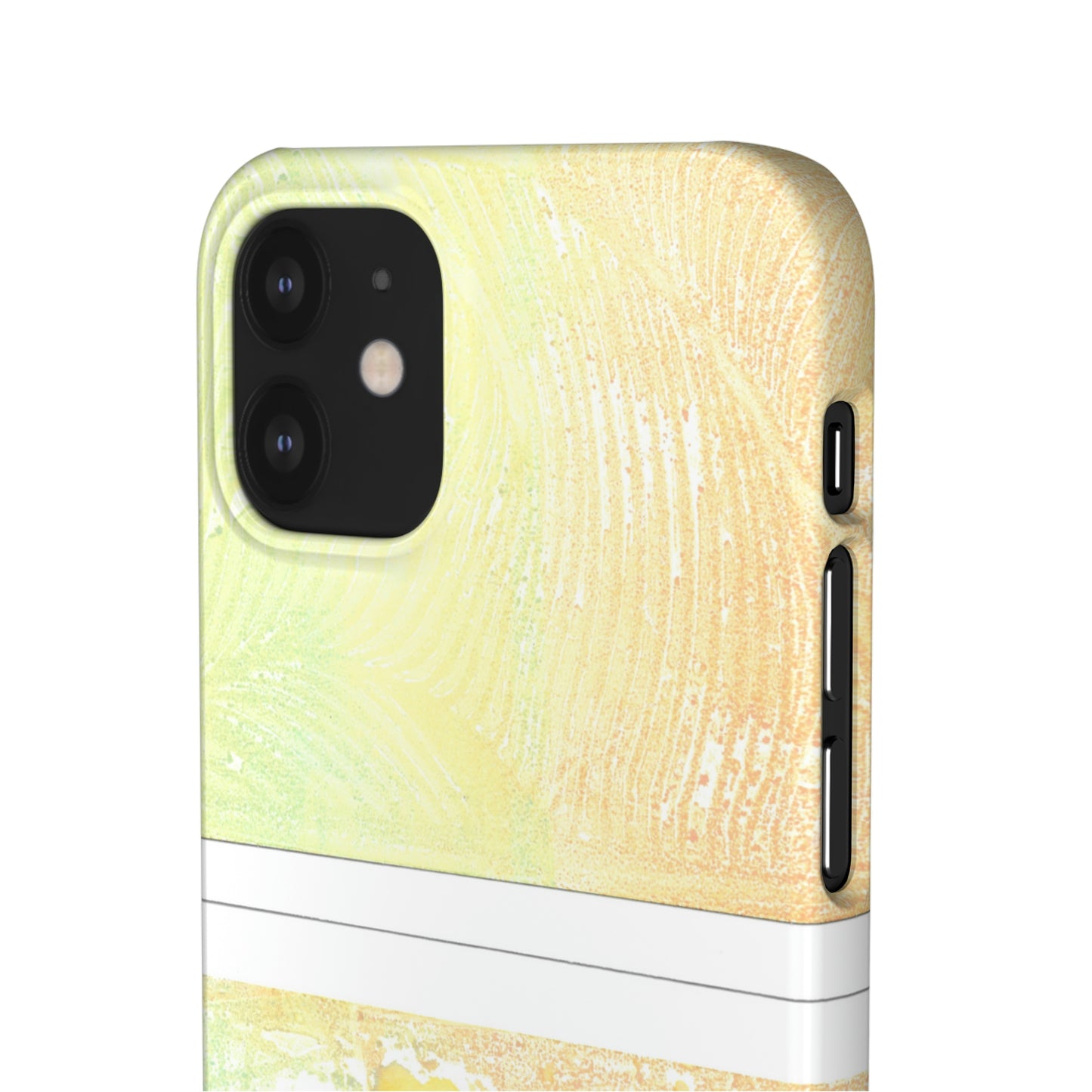 iPhone Samsung Galaxy Pixel5G Snap Case Phone Case Piña Colada with Tropical Waves - Alja Design