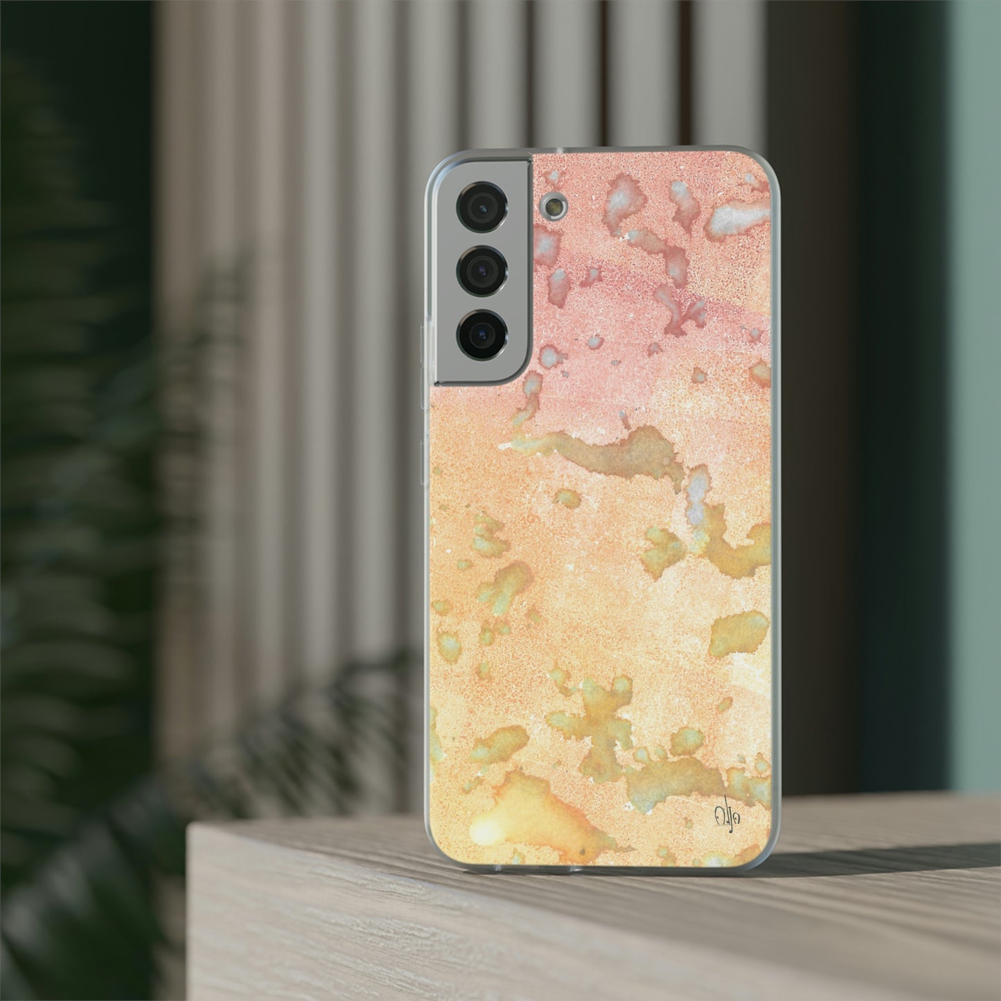 iPhone and Samsung Galaxy Flexi Phone Case Red Planet - Alja Design