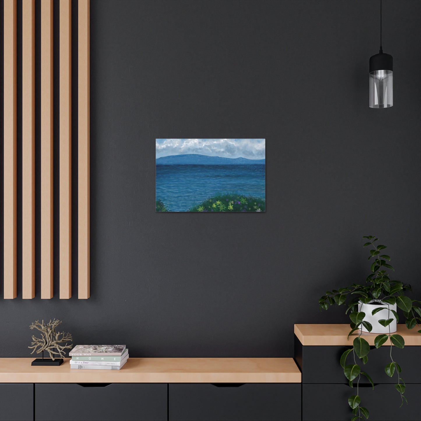 Monterey Bay Canvas Print - Alja Design