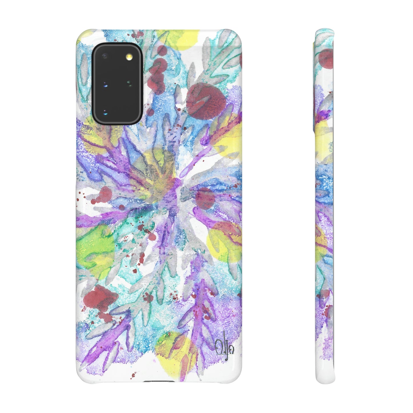 iPhone Samsung Galaxy Pixel5G Snap Case Phone Case Winter Colors - Alja Design