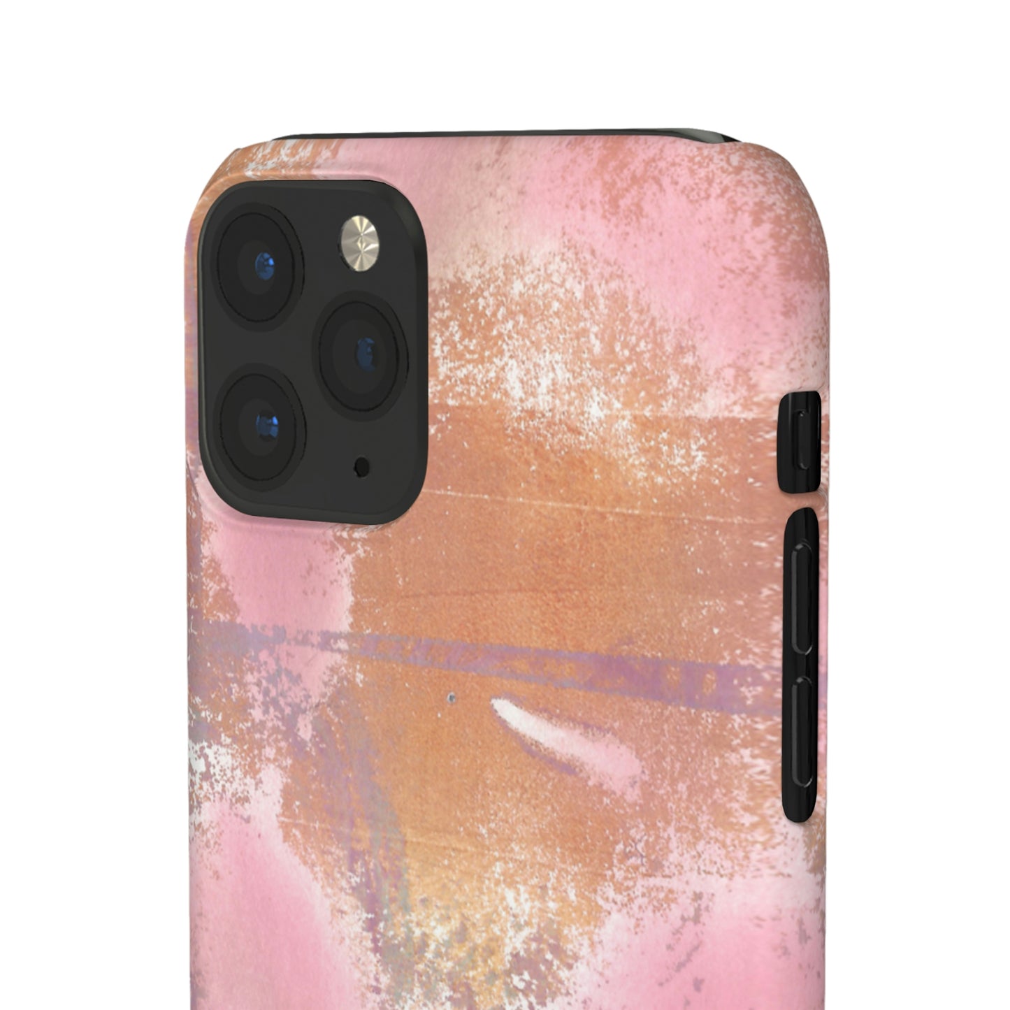 iPhone Samsung Galaxy Pixel5G Snap Case Phone Case Passionate Pink - Alja Design