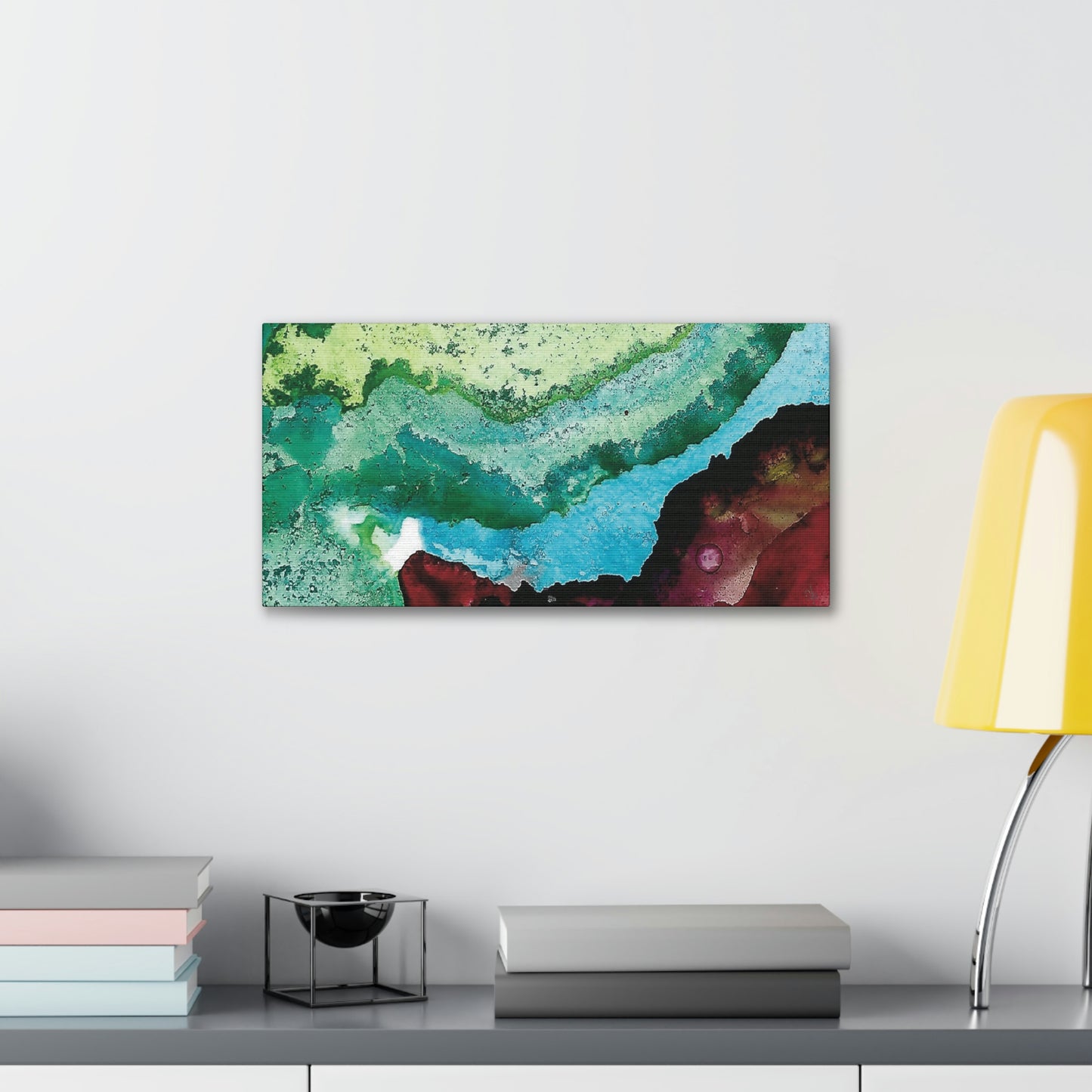 Inner Space 11 Canvas Print - Alja Design