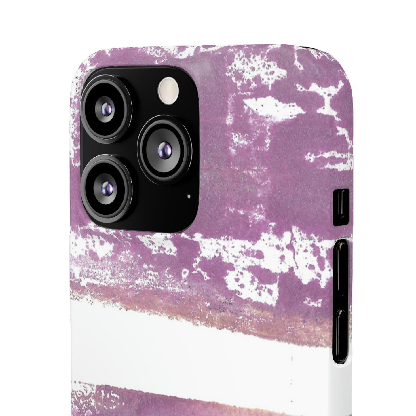 iPhone Samsung Galaxy Pixel5G Snap Case Phone Case Purple Horizon - Alja Design