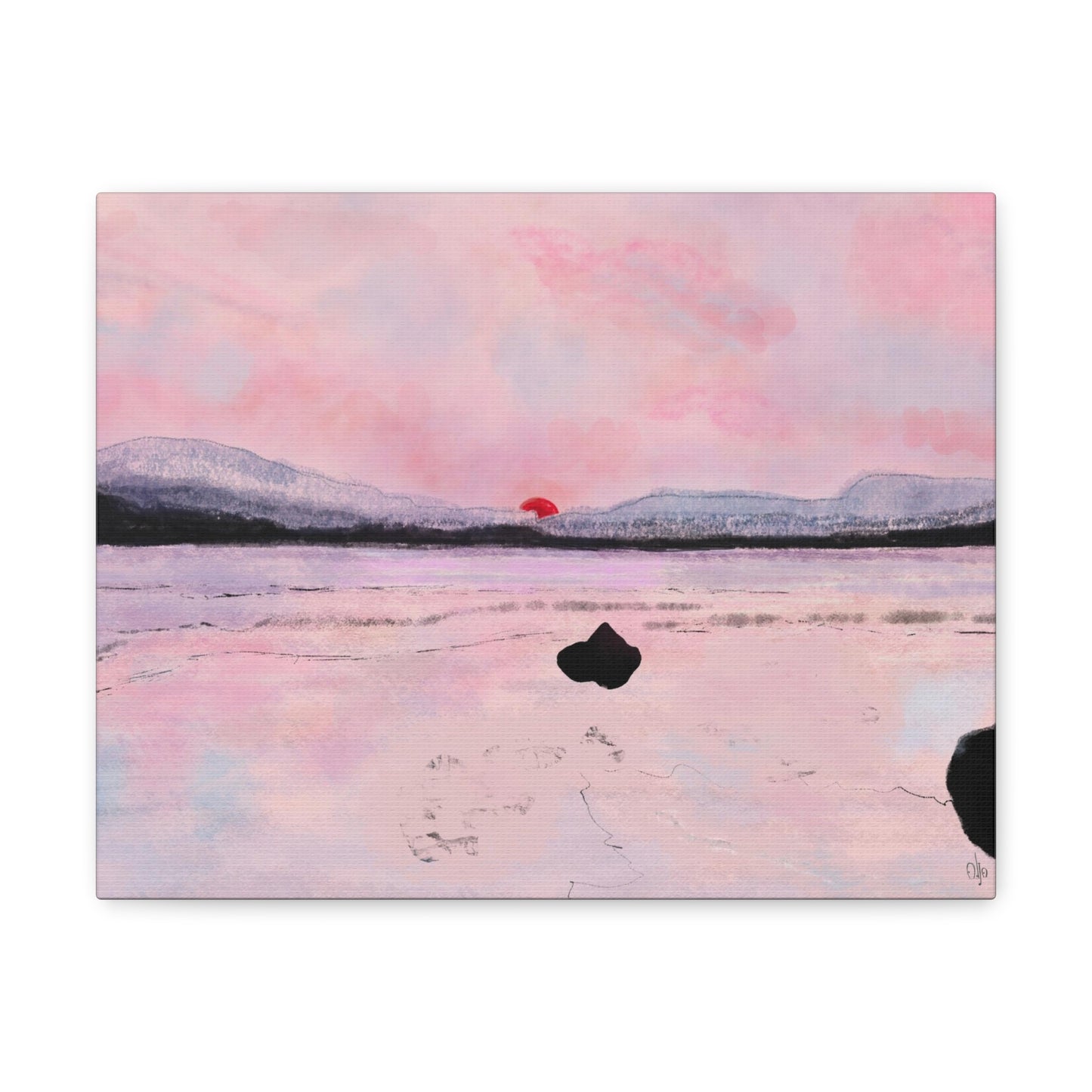 Dawn Canvas Print - Alja Design