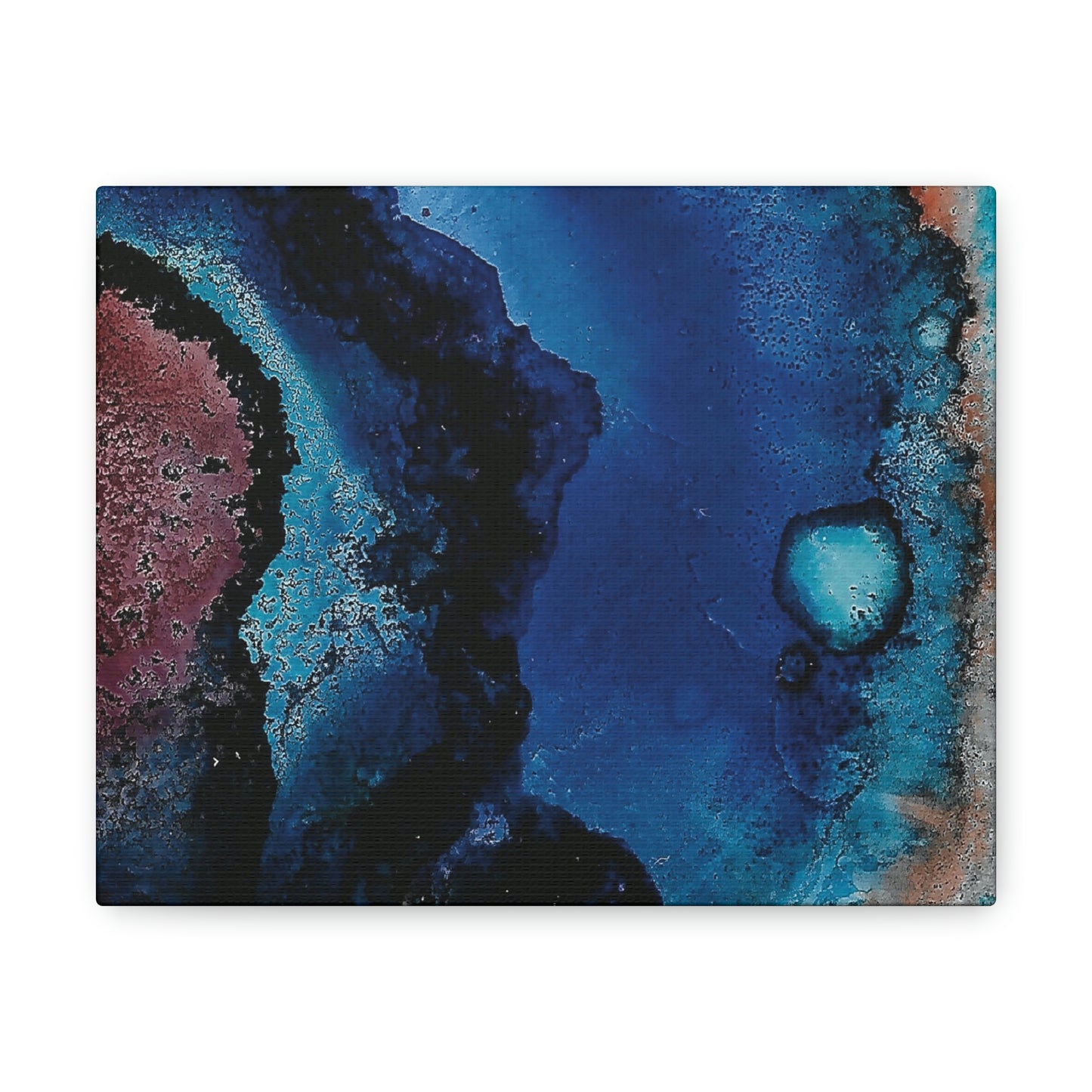 Inner Space 8 Canvas Print - Alja Design