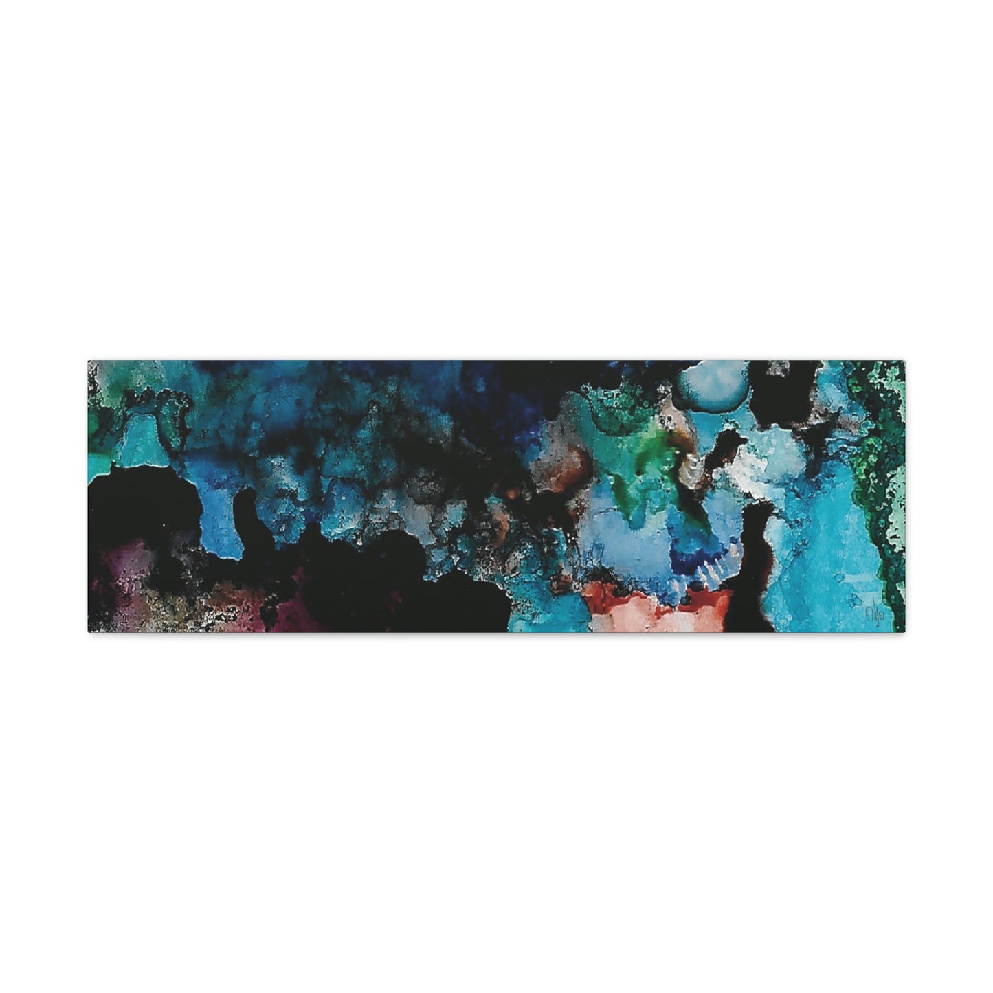 Inner Space 3 Canvas Print - Alja Design