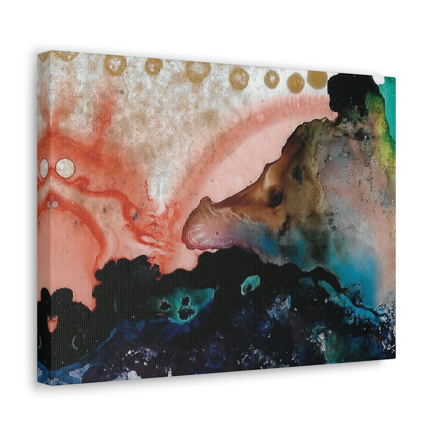 Inner Space 14 Canvas Print - Alja Design