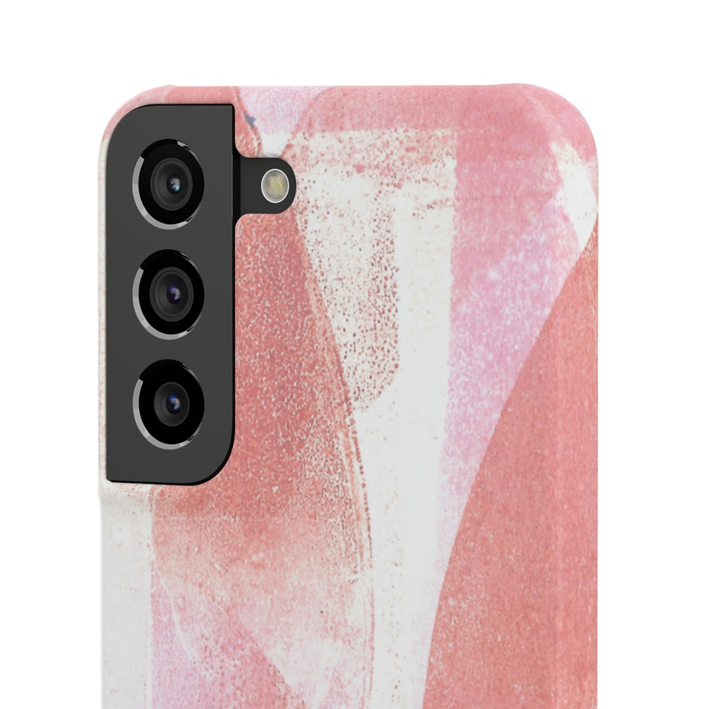 iPhone Samsung Galaxy Pixel5G Snap Case Phone Case Red Glass