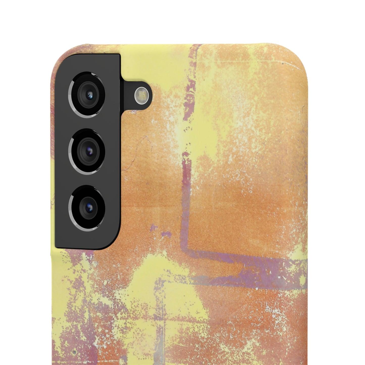 iPhone Samsung Galaxy Pixel5G Snap Case Phone Case Passionate Orange - Alja Design