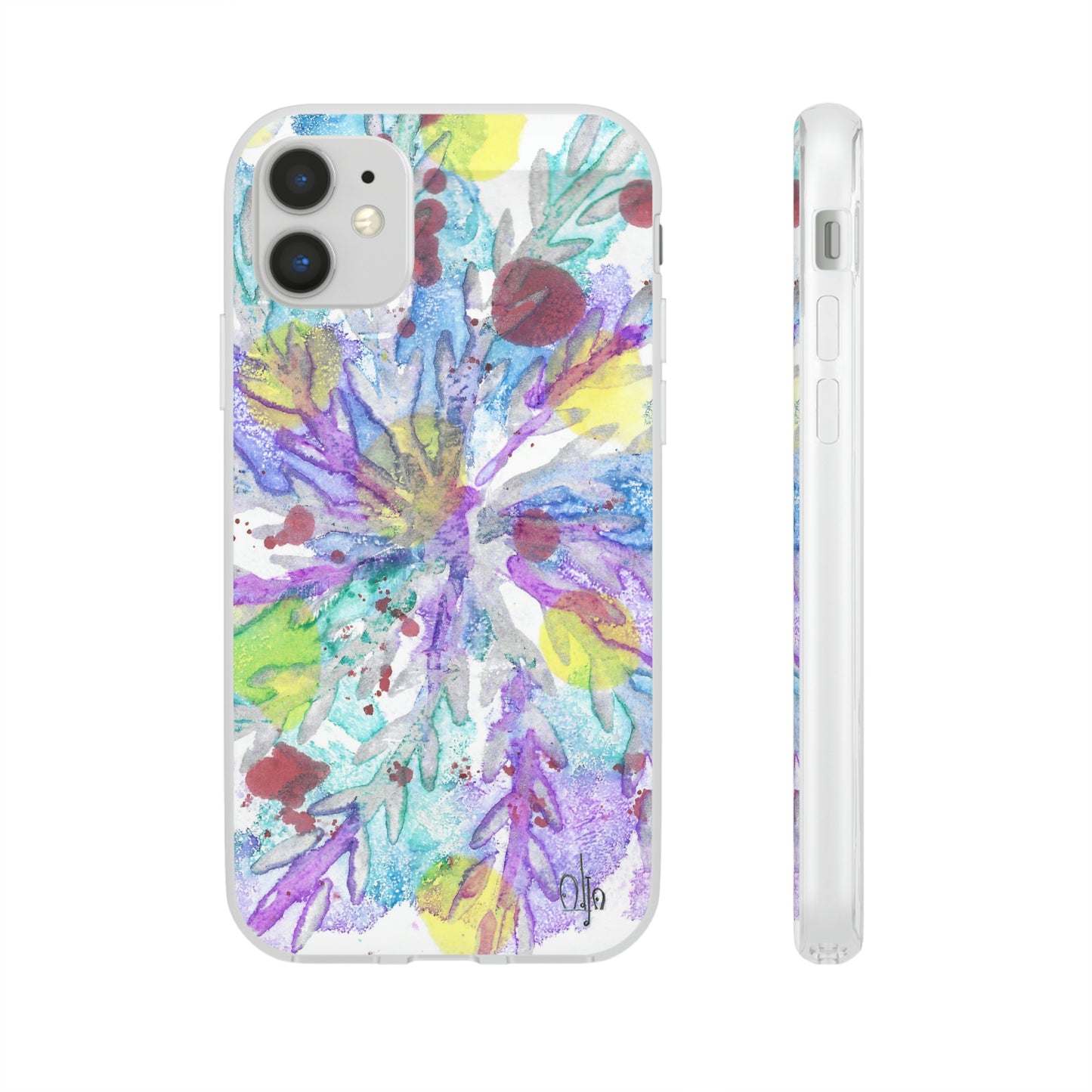 iPhone and Samsung Galaxy Flexi Phone Case Winter Colors - Alja Design