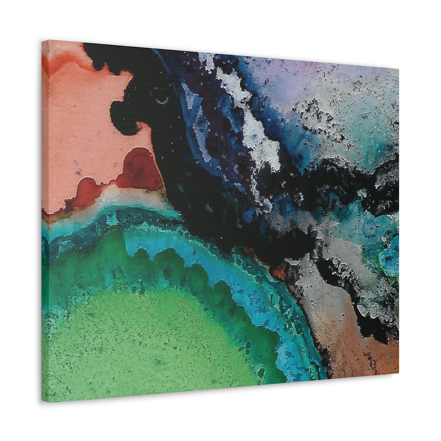 Inner Space 13 Canvas Print - Alja Design