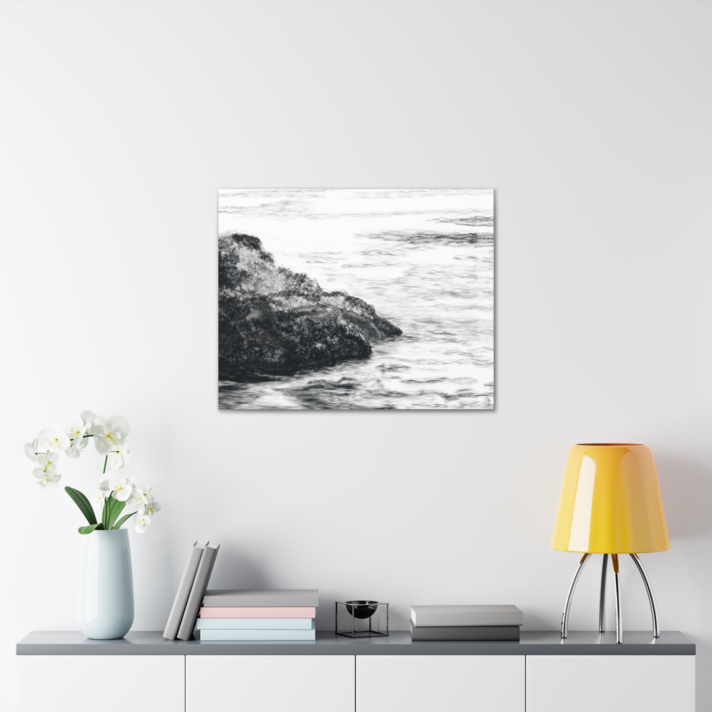 Neap Tide Canvas Print - Alja Design