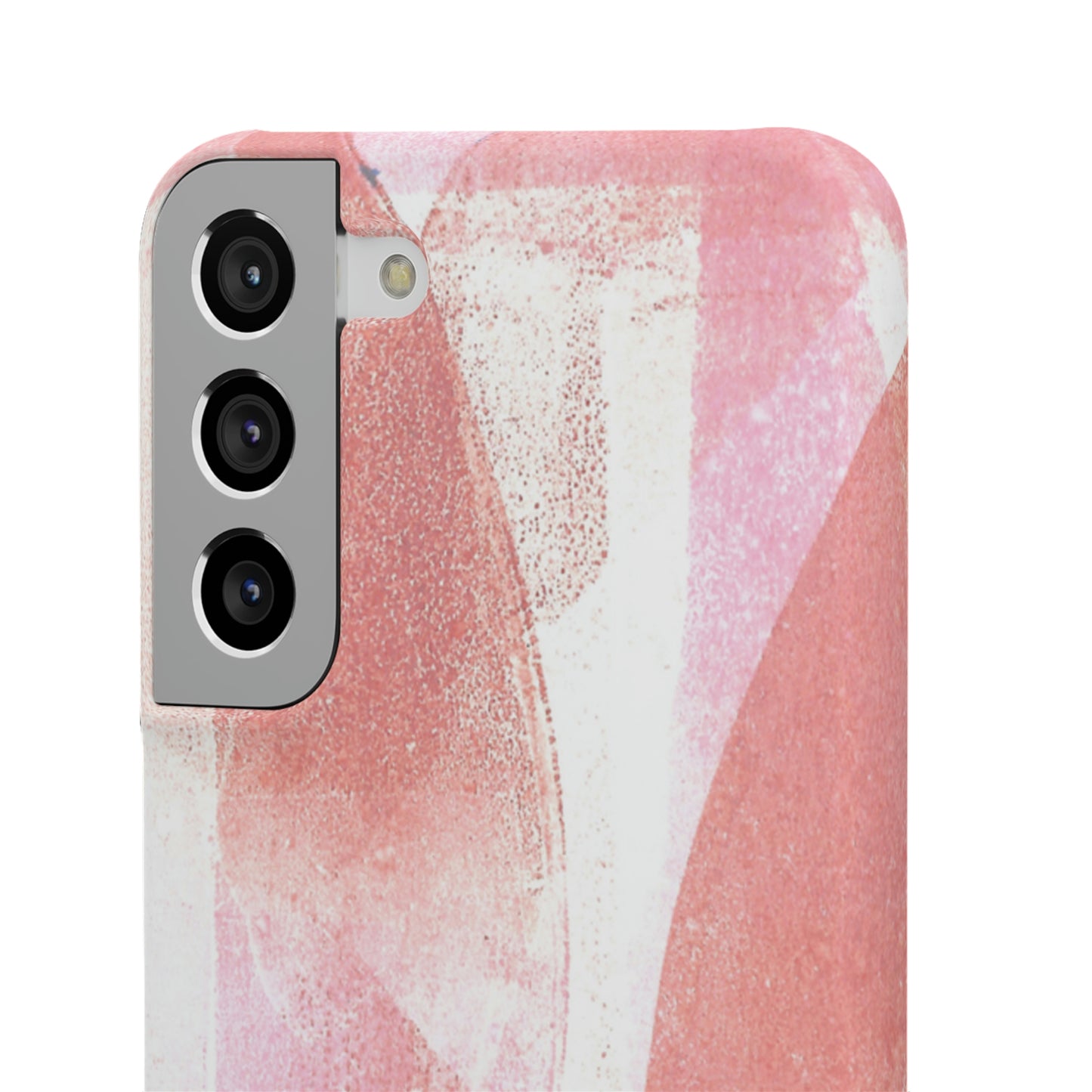 iPhone Samsung Galaxy Pixel5G Snap Case Phone Case Red Glass