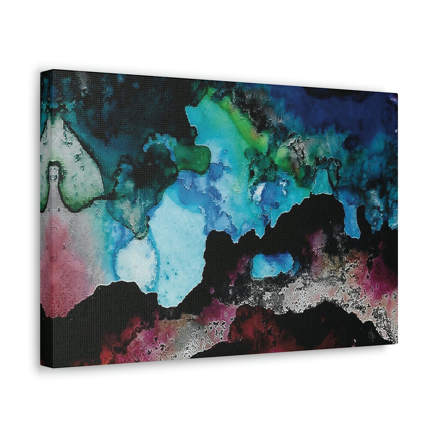 Inner Space 5 Canvas Print - Alja Design