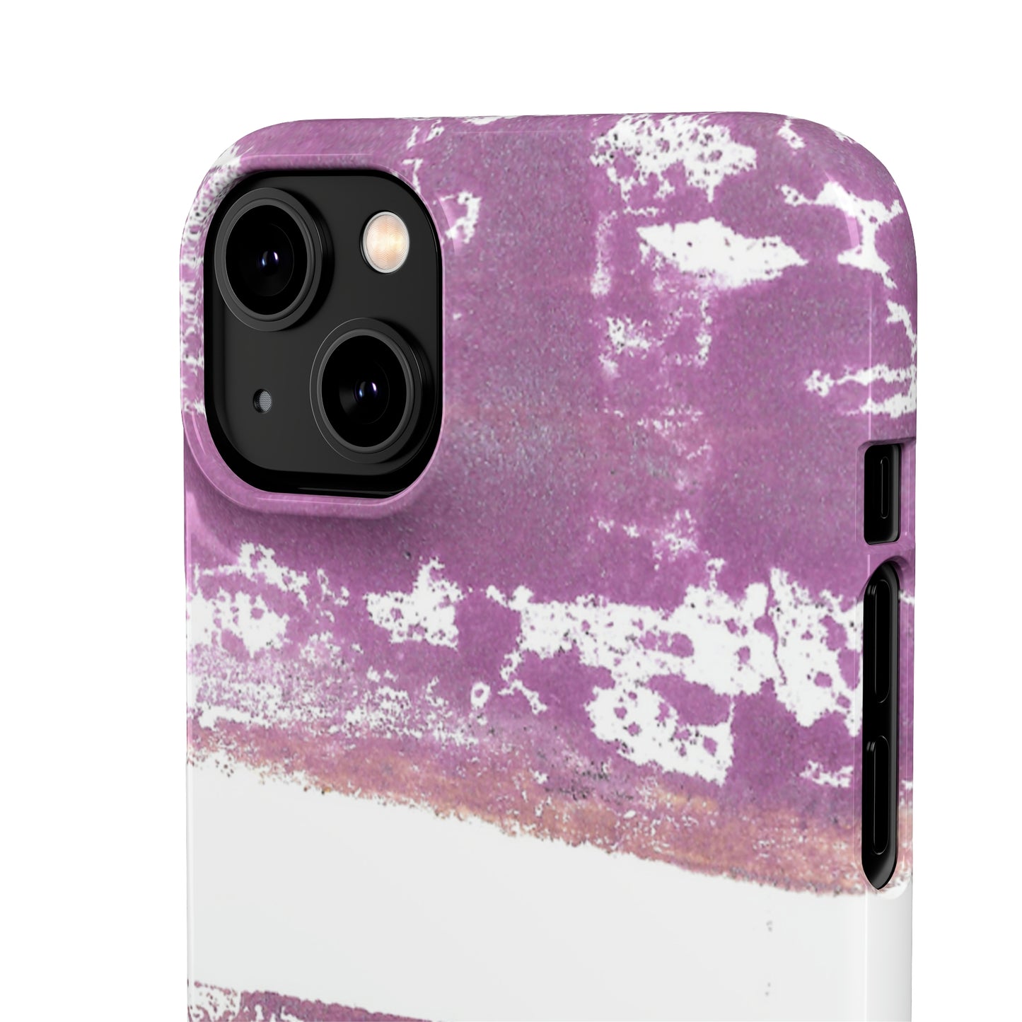iPhone Samsung Galaxy Pixel5G Snap Case Phone Case Purple Horizon - Alja Design