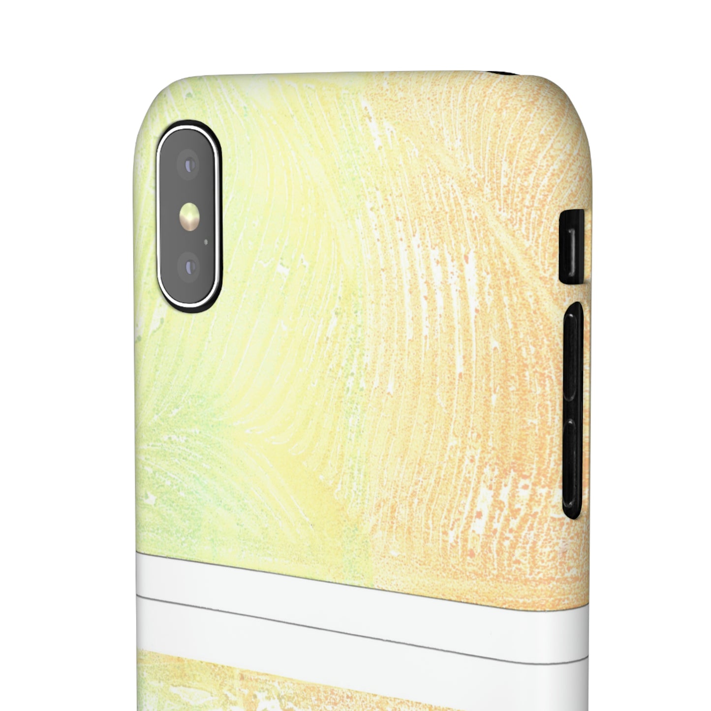iPhone Samsung Galaxy Pixel5G Snap Case Phone Case Piña Colada with Tropical Waves - Alja Design