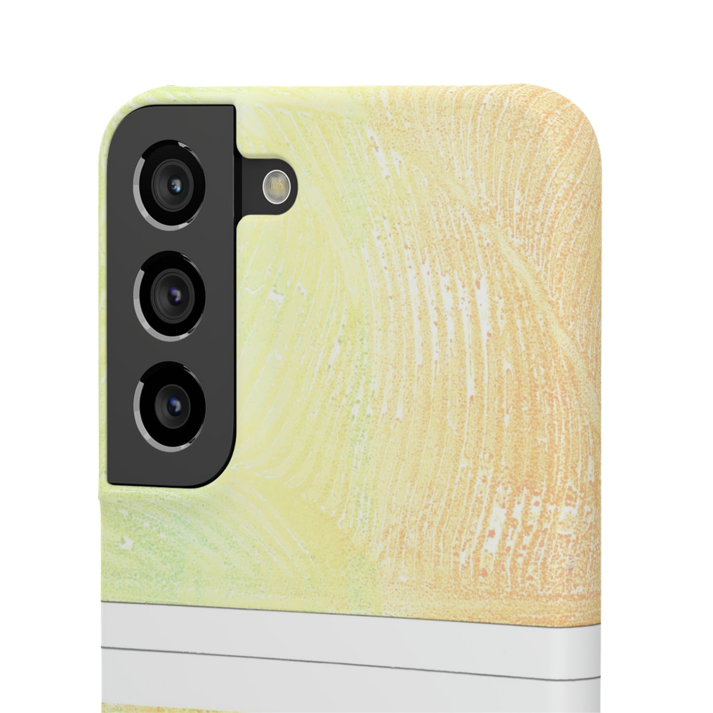 iPhone Samsung Galaxy Pixel5G Snap Case Phone Case Piña Colada with Tropical Waves - Alja Design