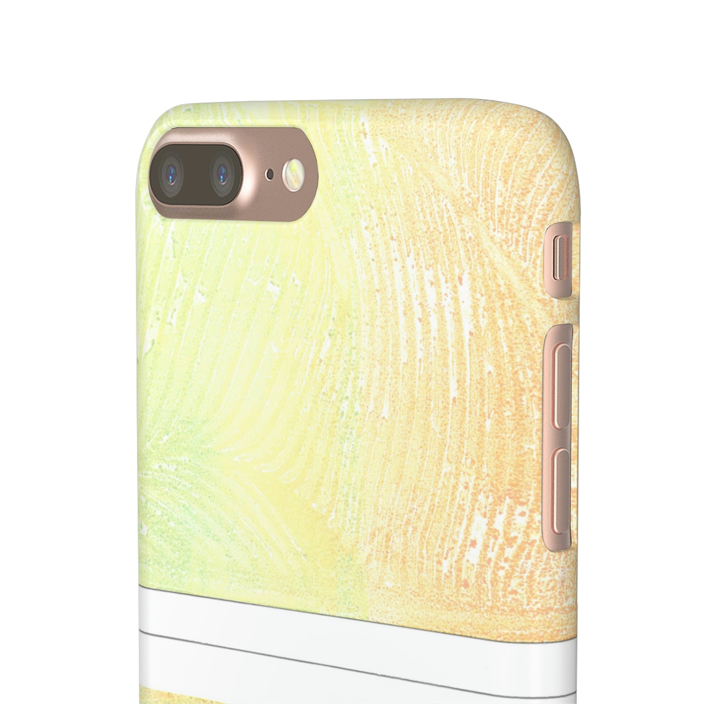 iPhone Samsung Galaxy Pixel5G Snap Case Phone Case Piña Colada with Tropical Waves - Alja Design
