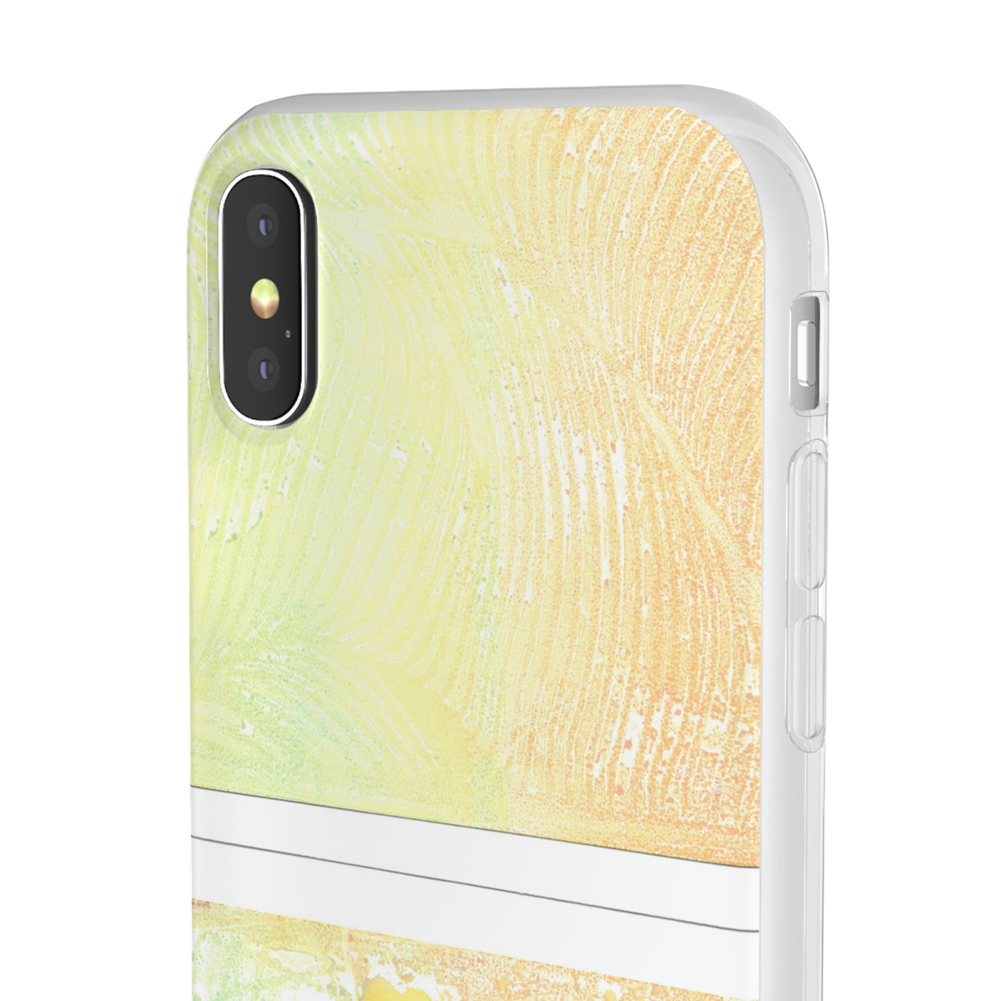 iPhone and Samsung Galaxy Flexi Phone Case Piña Colada with Tropical Waves - Alja Design