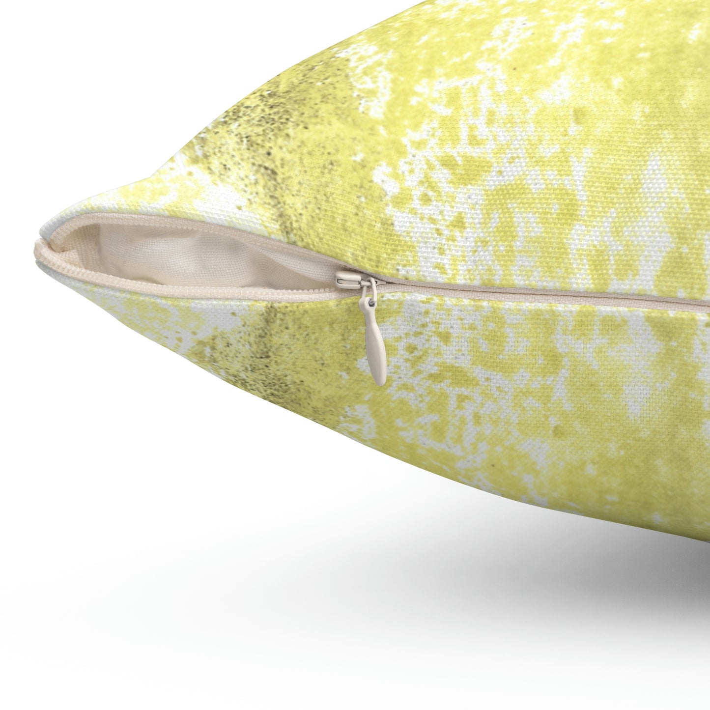 Green Stripes Square Pillow - Alja Design