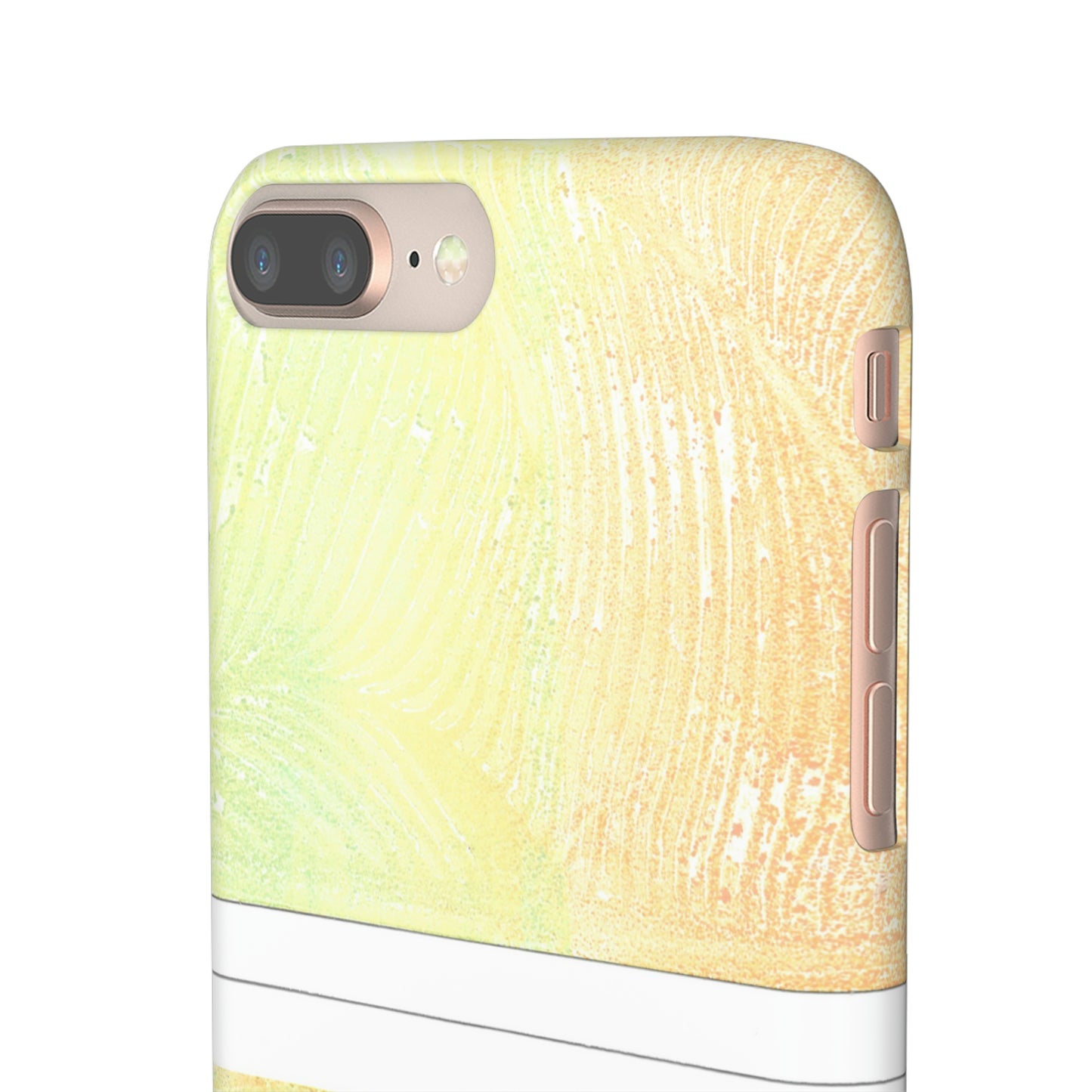 iPhone Samsung Galaxy Pixel5G Snap Case Phone Case Piña Colada with Tropical Waves - Alja Design