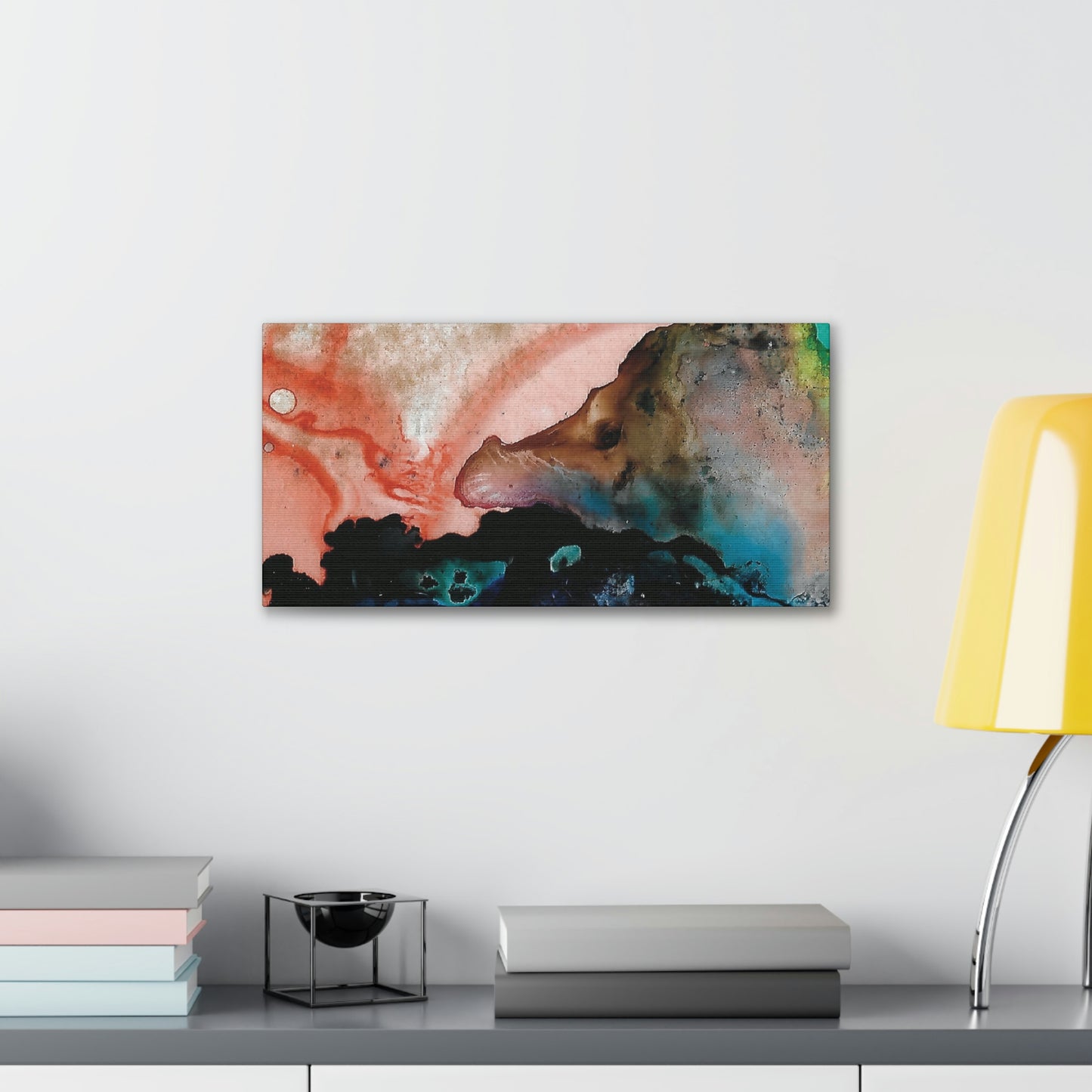 Inner Space 14 Canvas Print - Alja Design