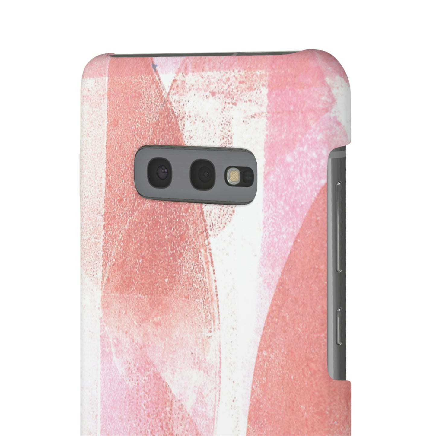 iPhone Samsung Galaxy Pixel5G Snap Case Phone Case Red Glass
