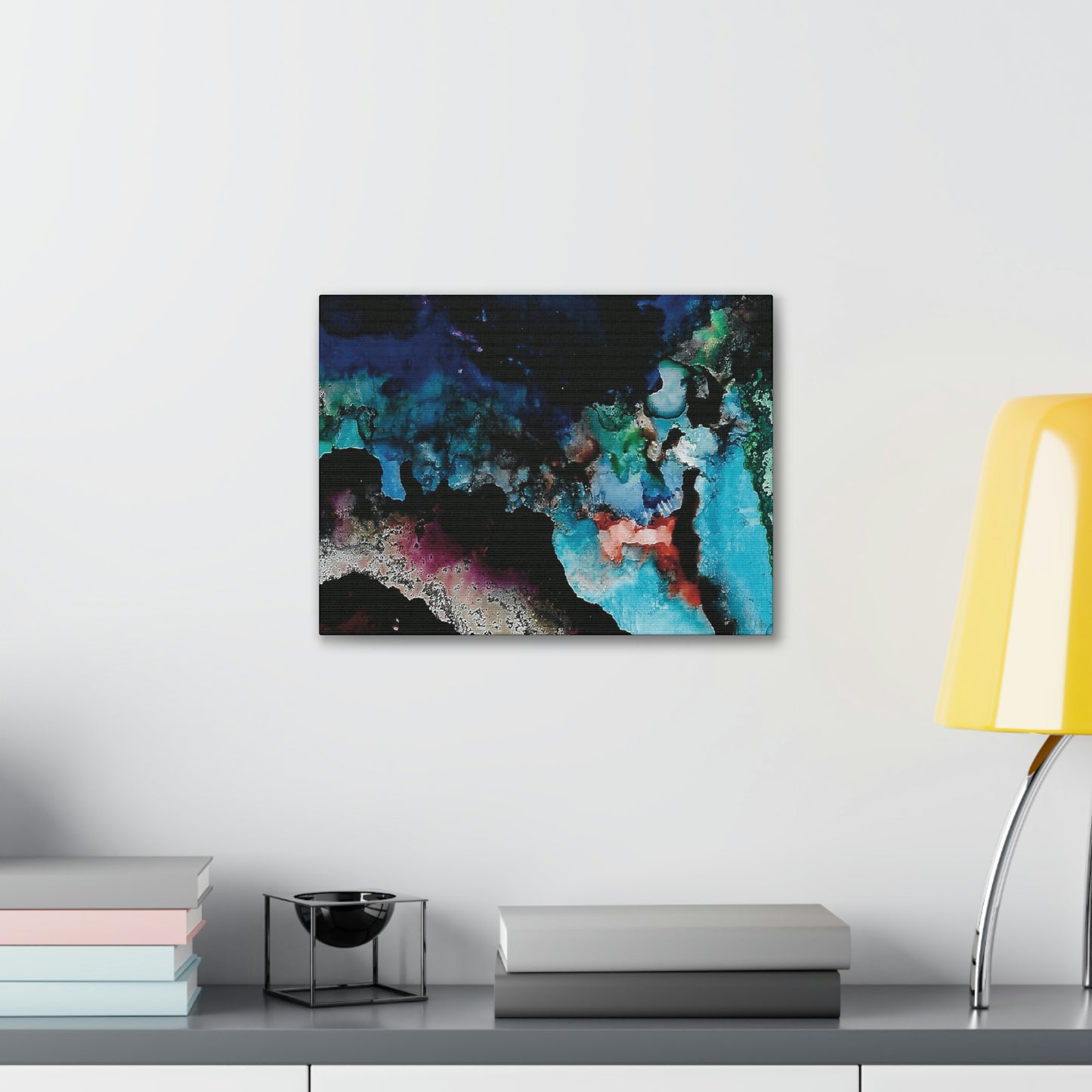 Inner Space 3 Canvas Print - Alja Design