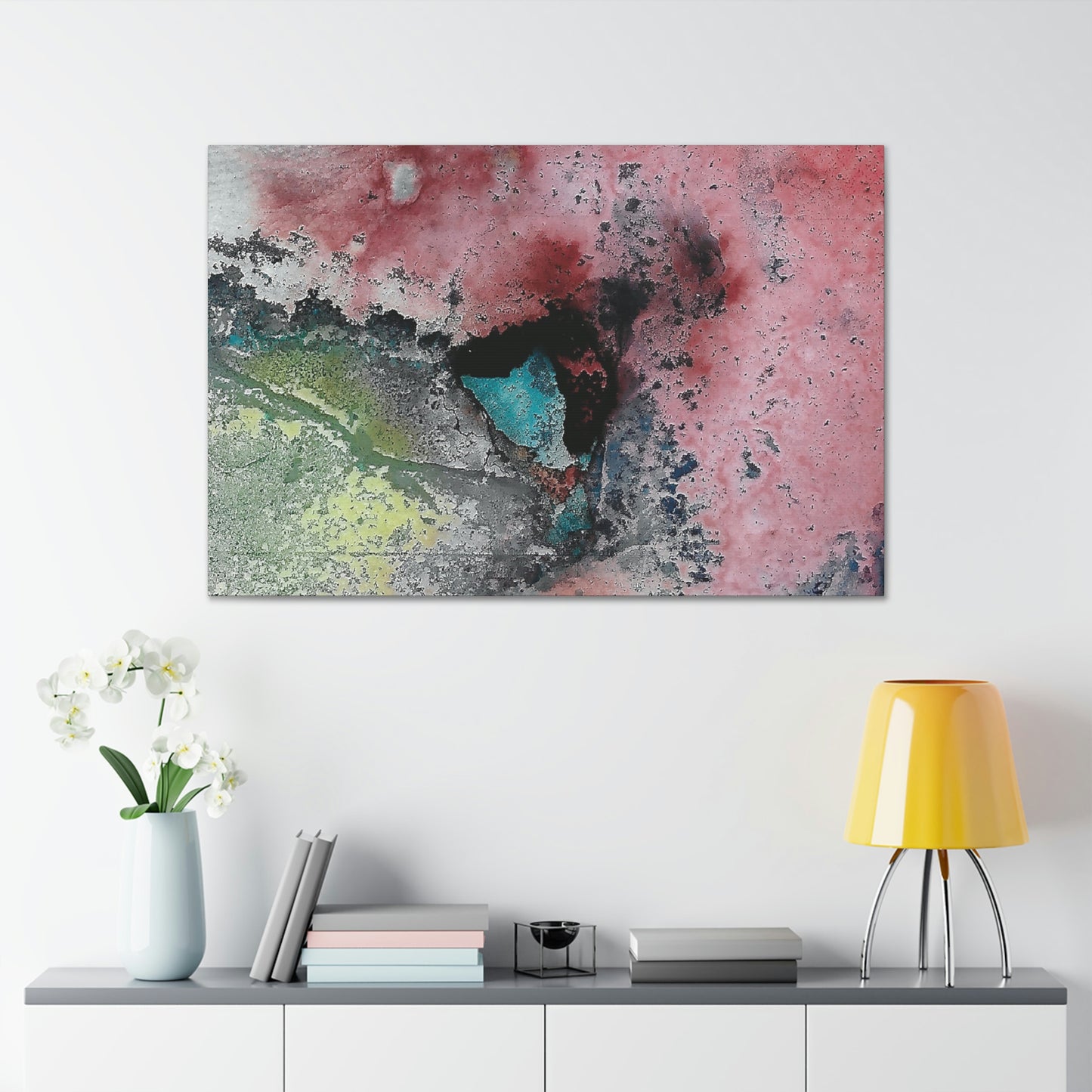 Inner Space 15 Canvas Print - Alja Design