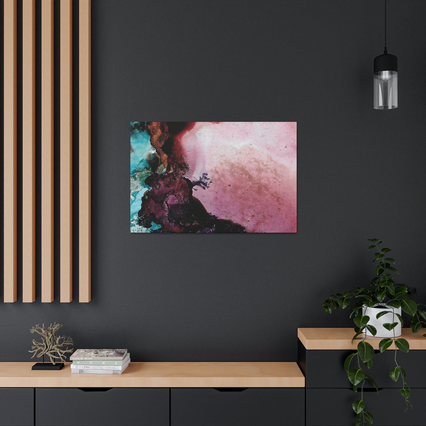 Inner Space 1 Canvas Print - Alja Design