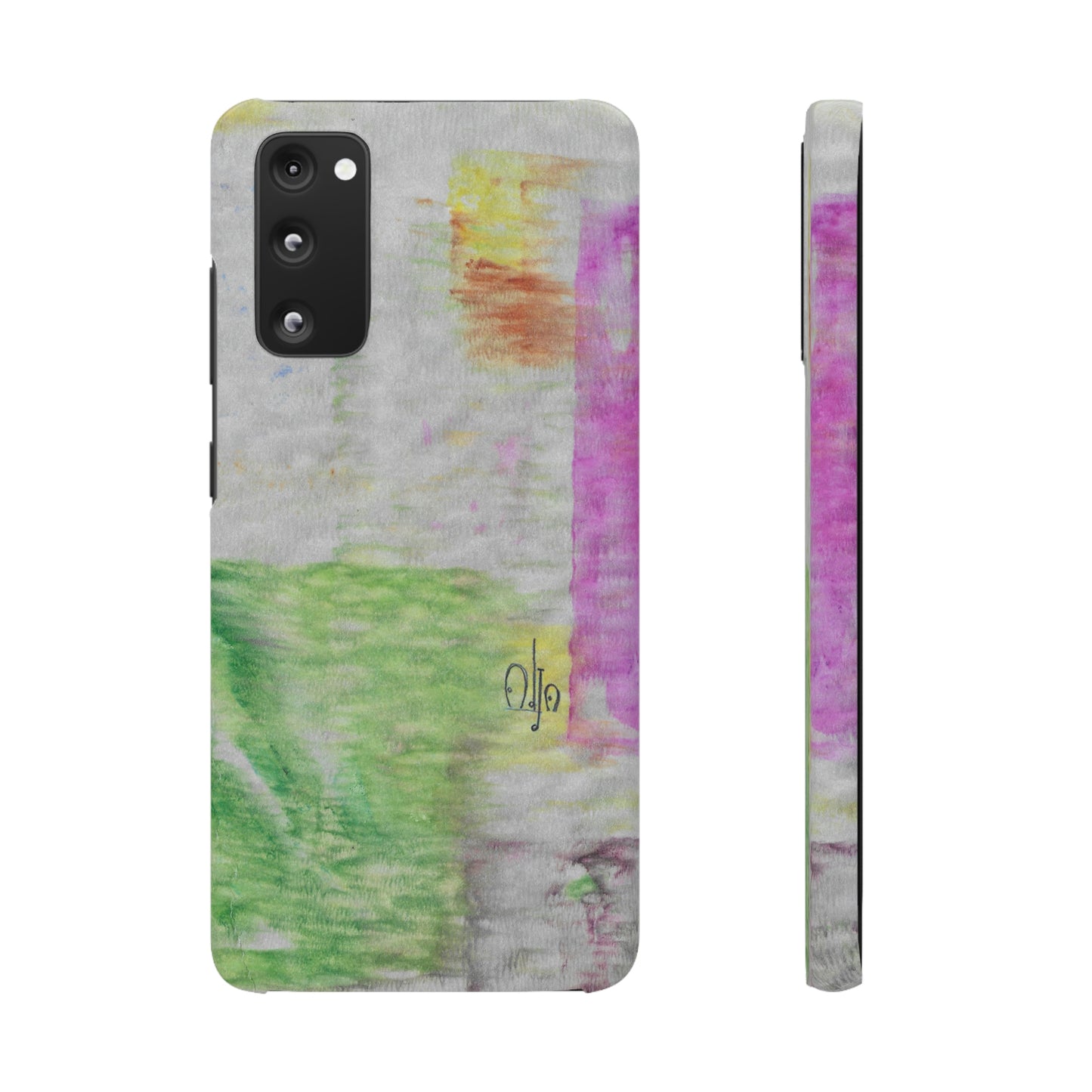 iPhone Samsung Galaxy Pixel5G Snap Case Phone Case Deco - Alja Design