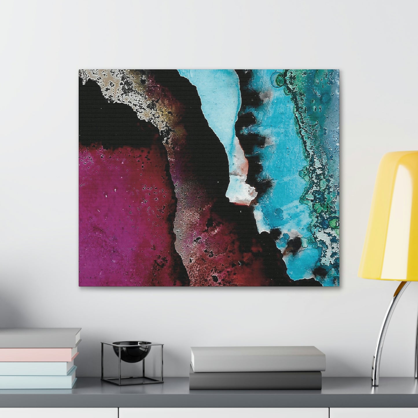 Inner Space 4 Canvas Print - Alja Design