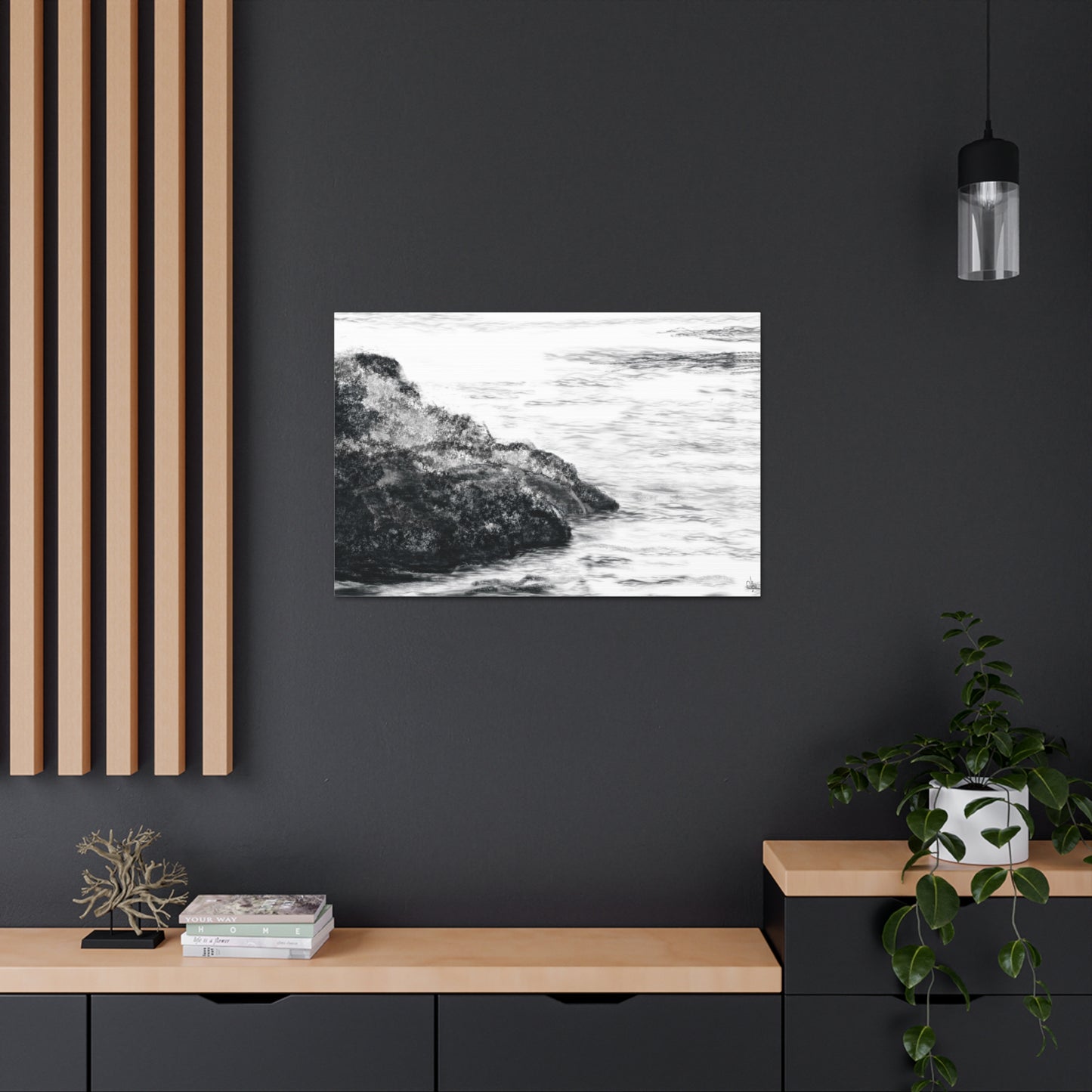 Neap Tide Canvas Print - Alja Design