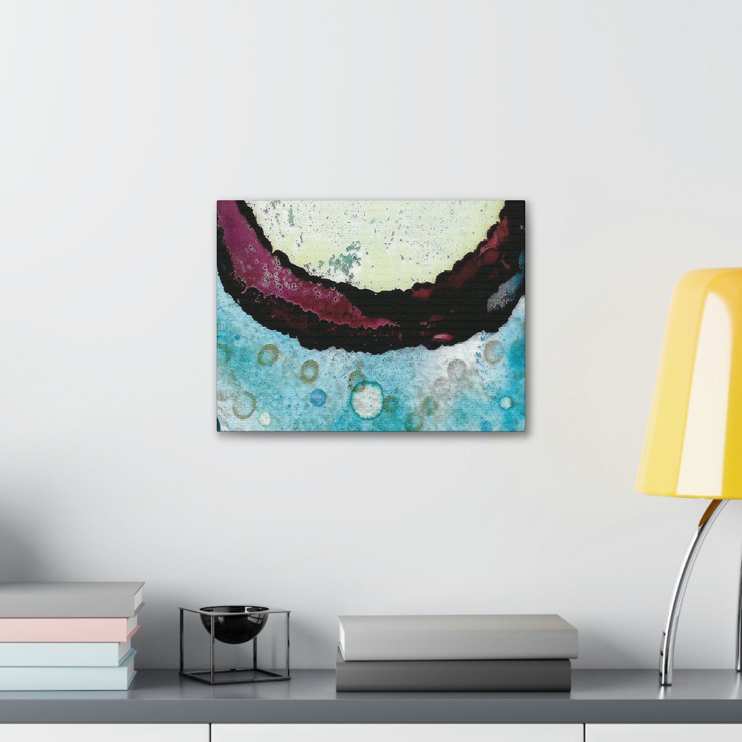 Inner Space 7 Canvas Print - Alja Design